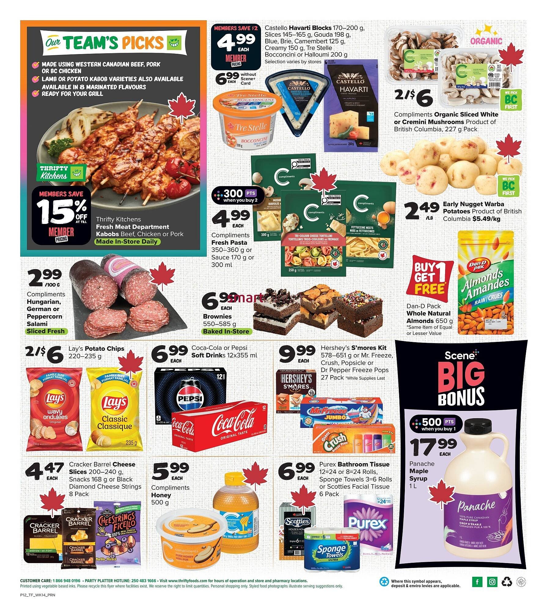 Thrifty Foods flyer