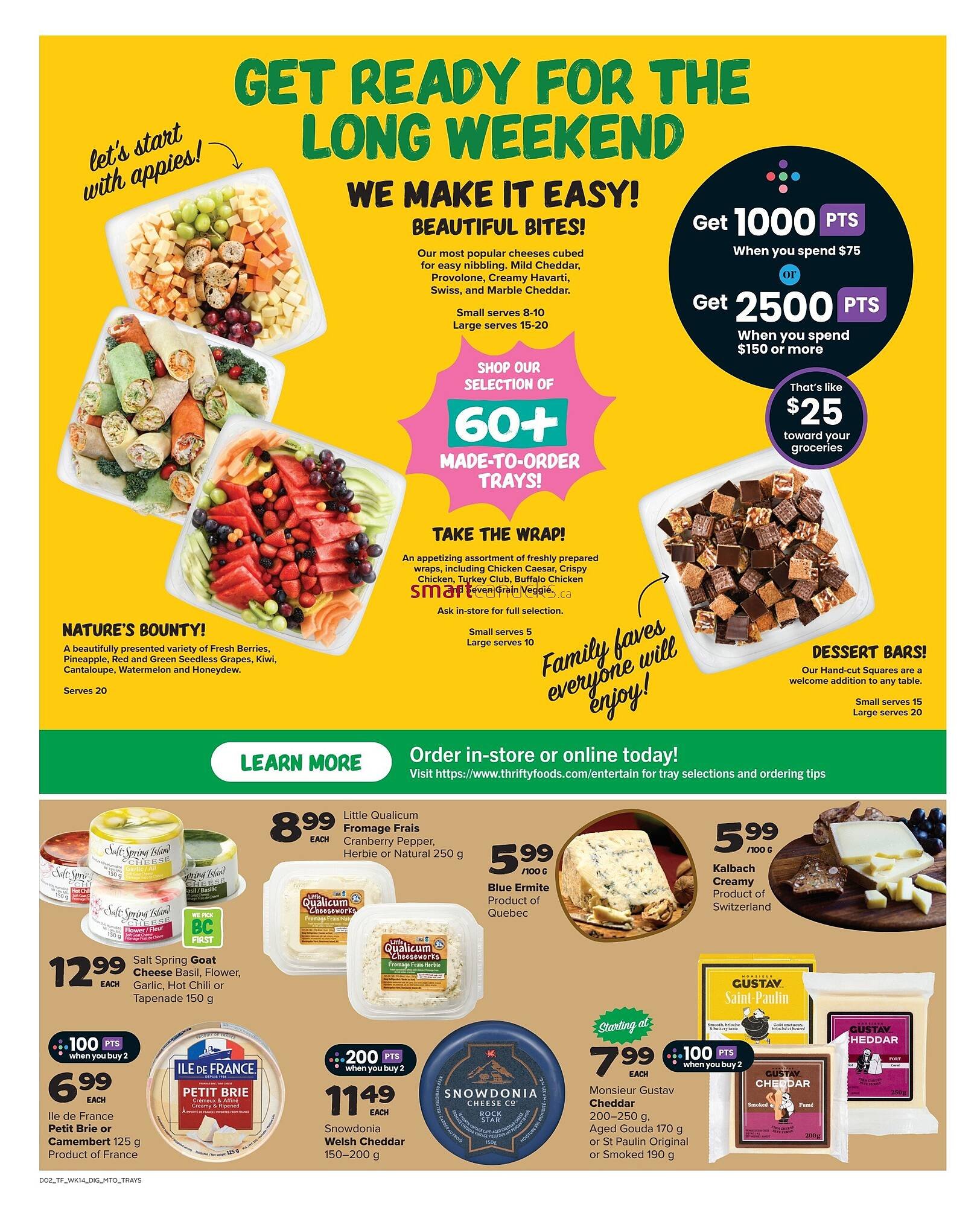 Thrifty Foods flyer