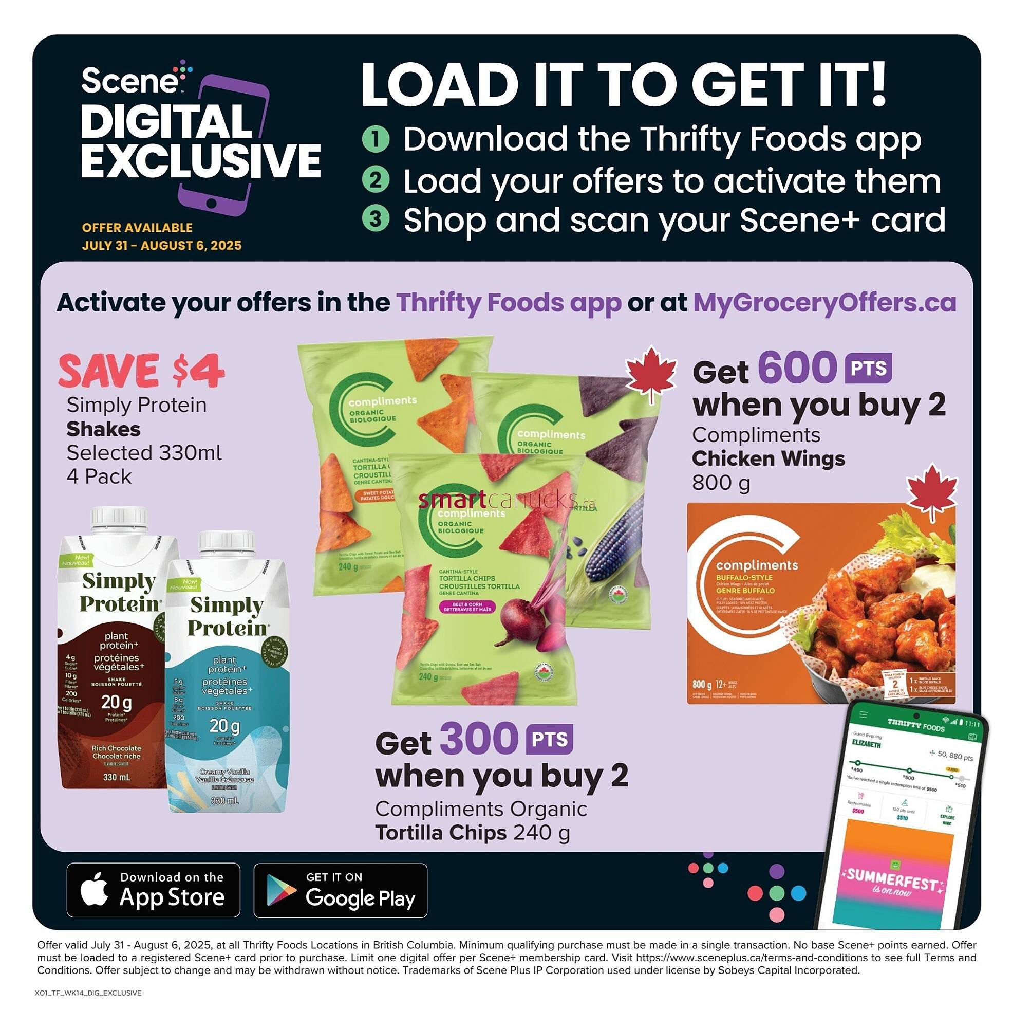 Thrifty Foods flyer