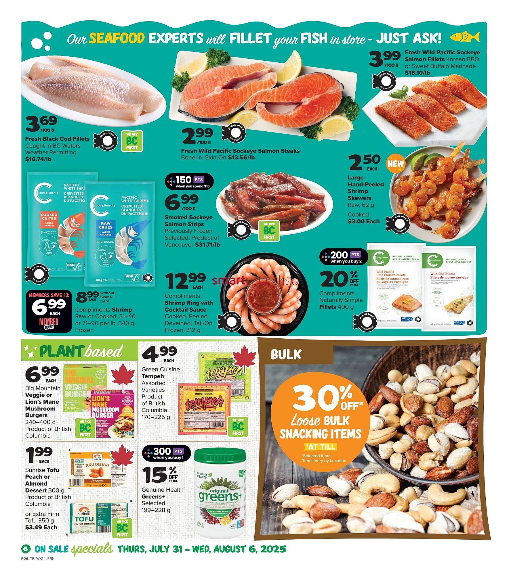 Thrifty Foods flyer