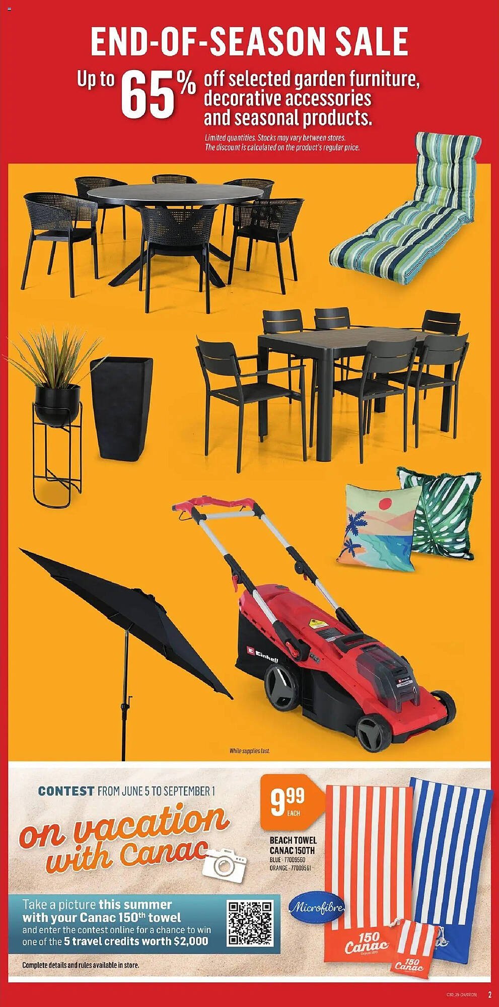 Canac flyer