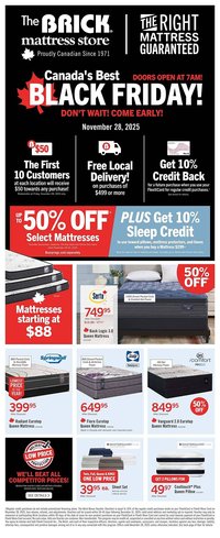 The Brick flyer (2025-11-28 - 2025-12-01)