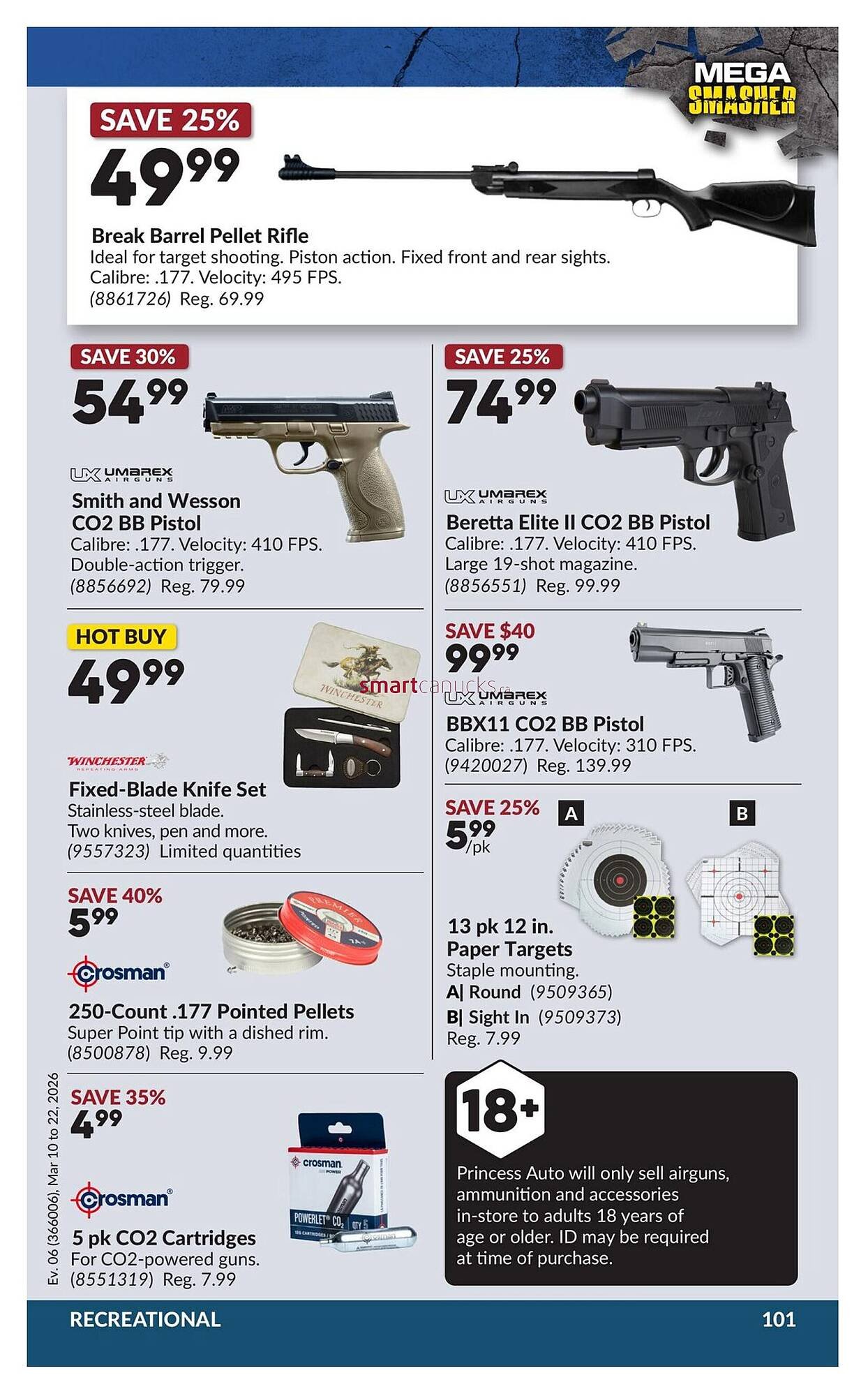 Princess Auto flyer (2026-03-10 - 2026-03-22) | 106