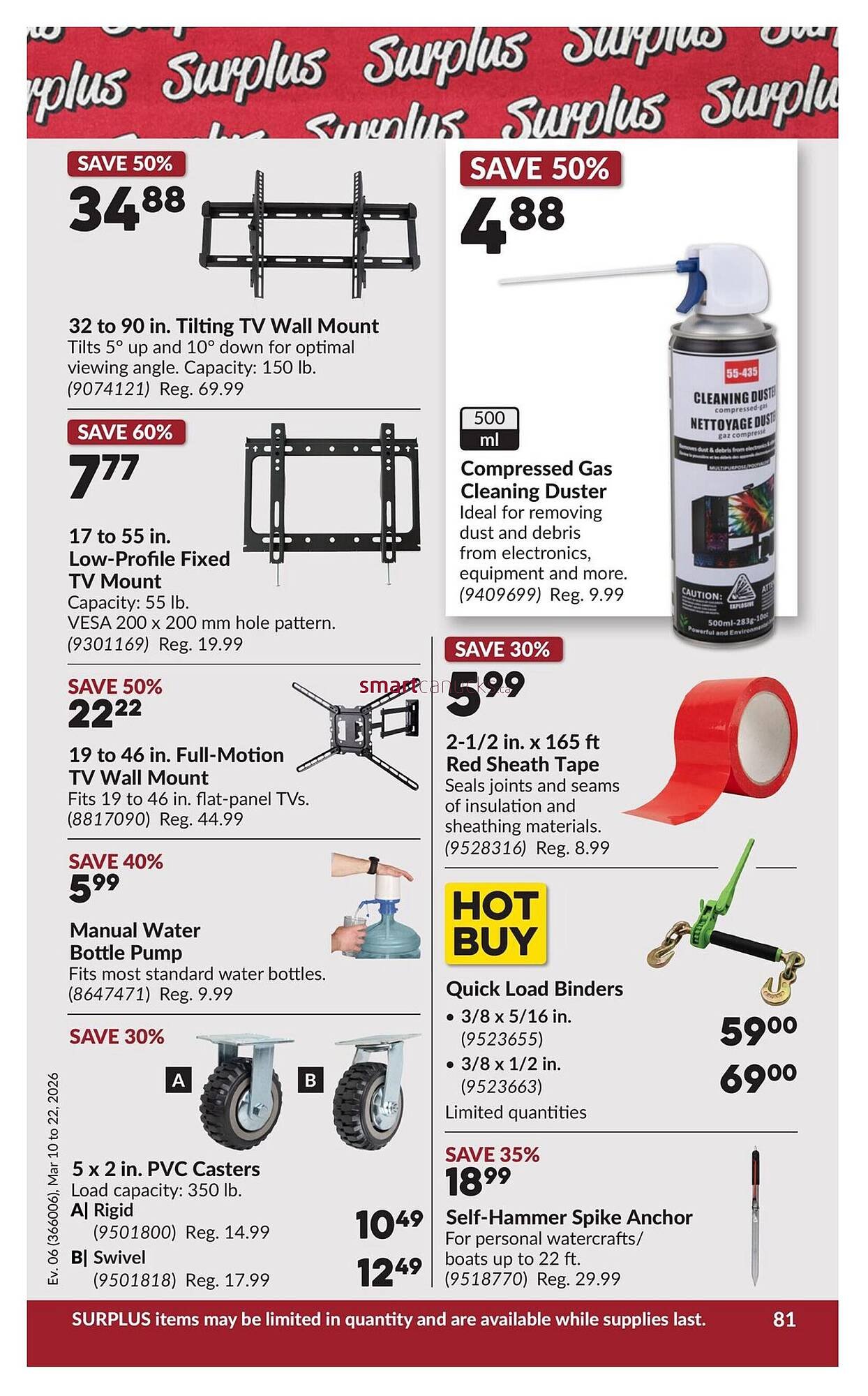 Princess Auto flyer (2026-03-10 - 2026-03-22) | 86