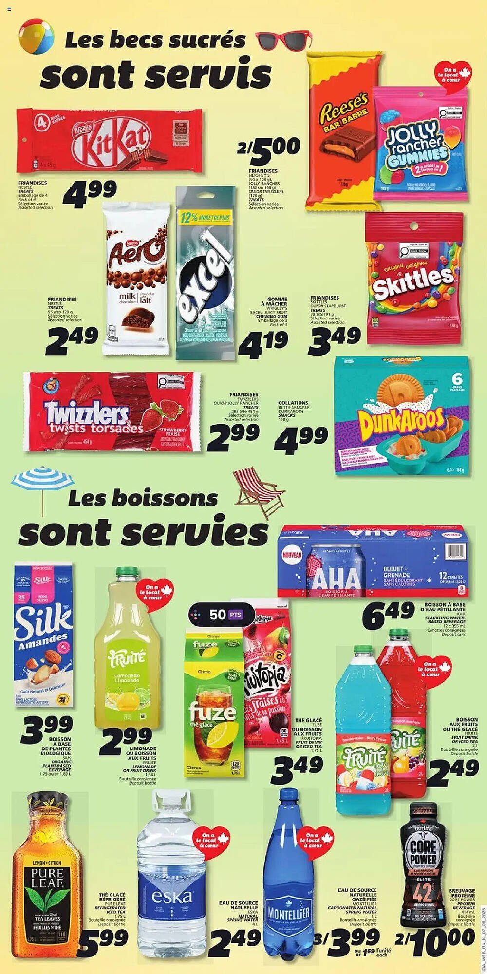 IGA flyer