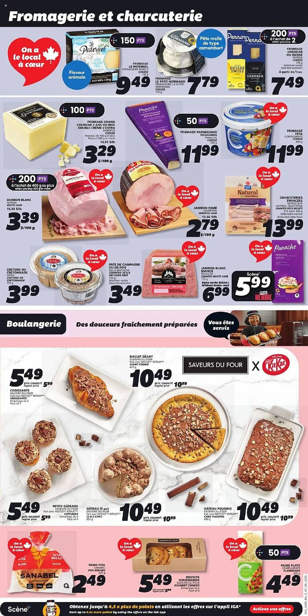 IGA flyer