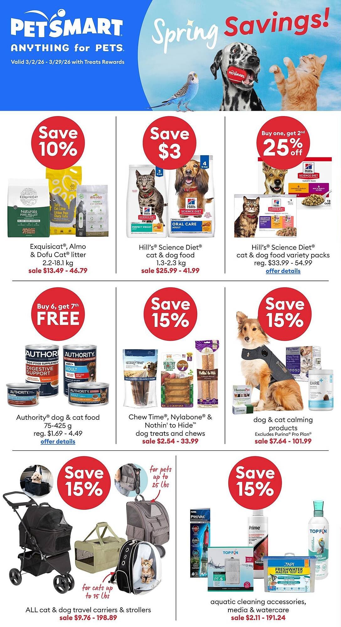 Petsmart flyer (2026-03-02 - 2026-03-29) | 1