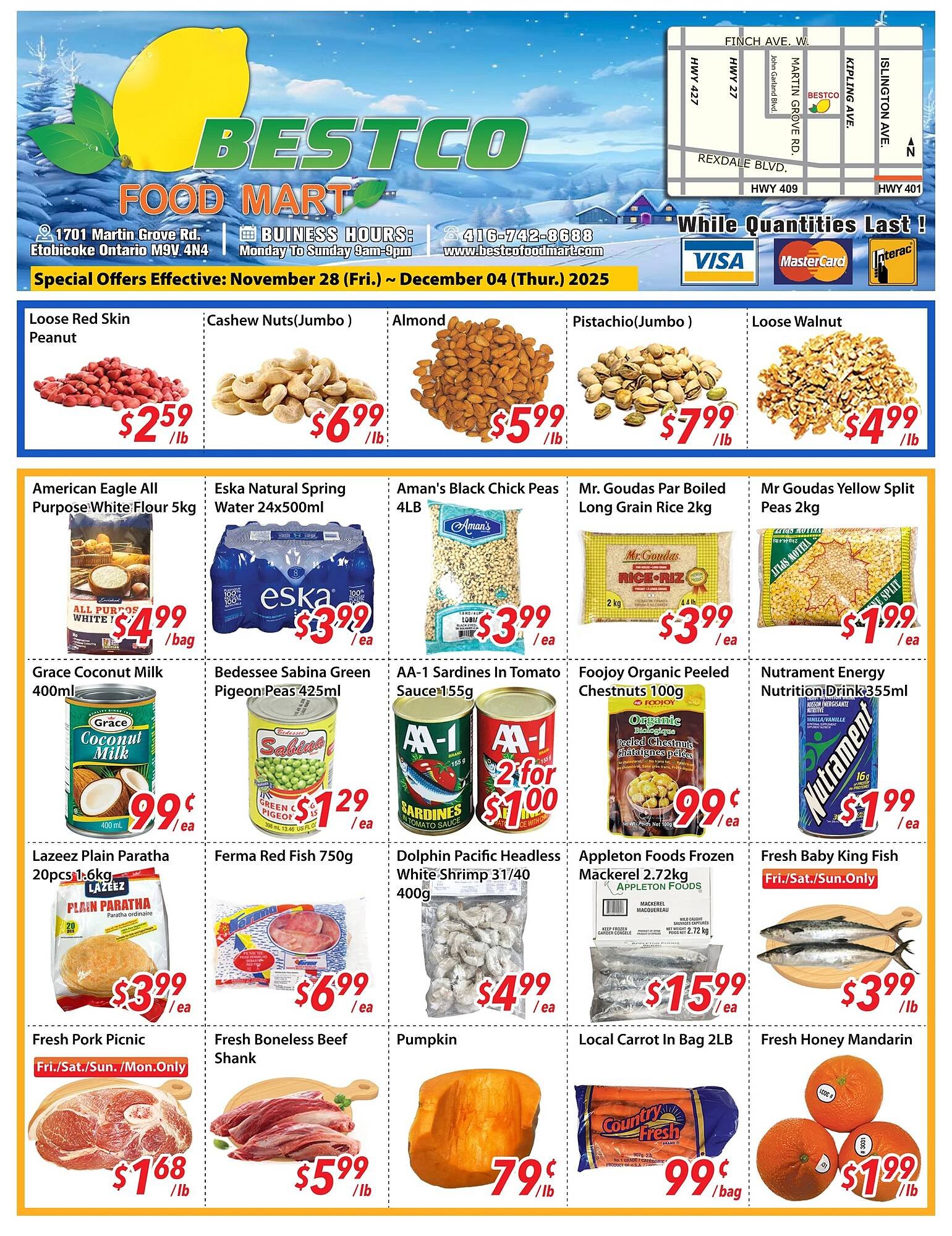 Bestco Food Mart flyer