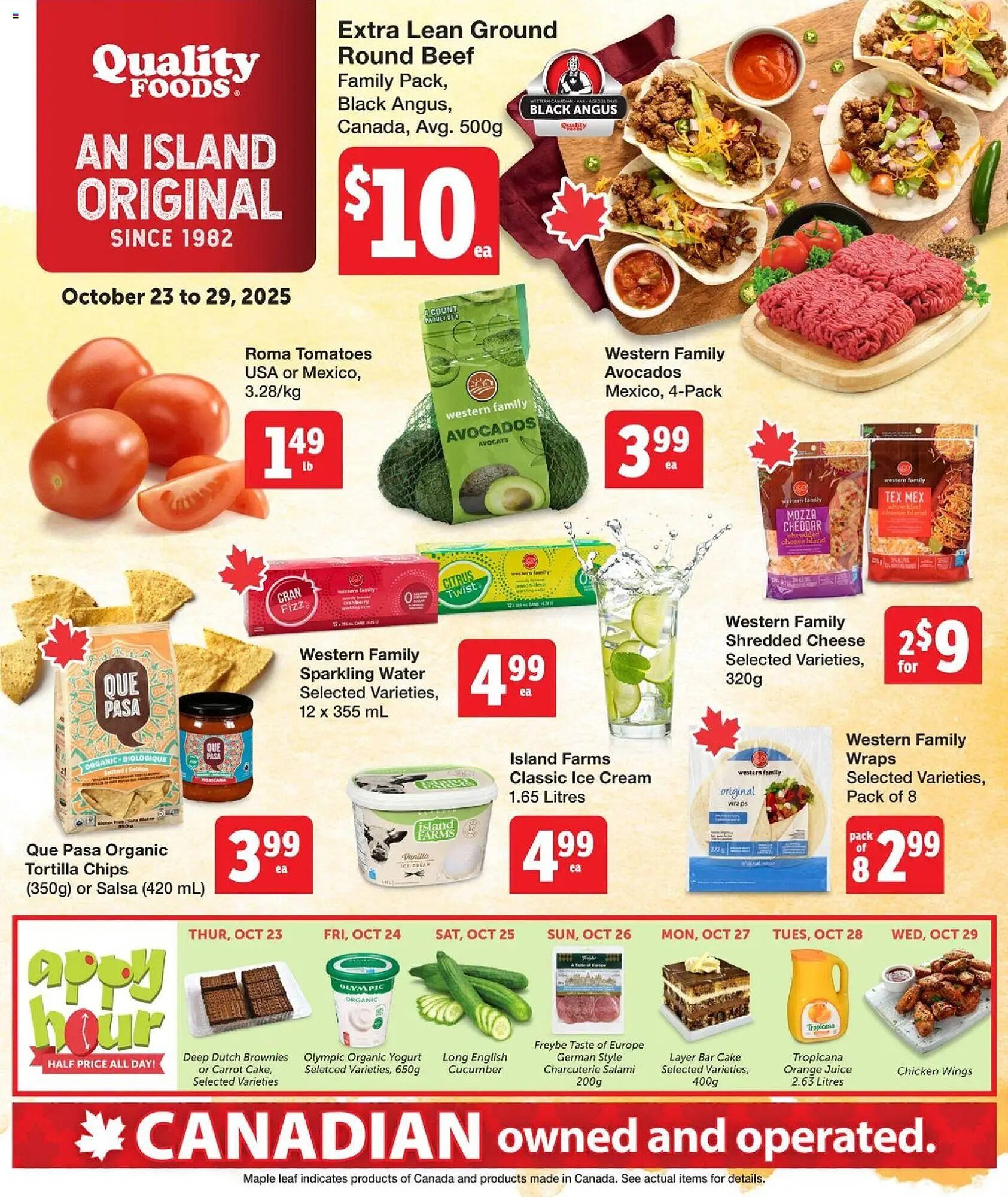 Quality Foods flyer (2025-10-23 - 2025-10-29) | 1