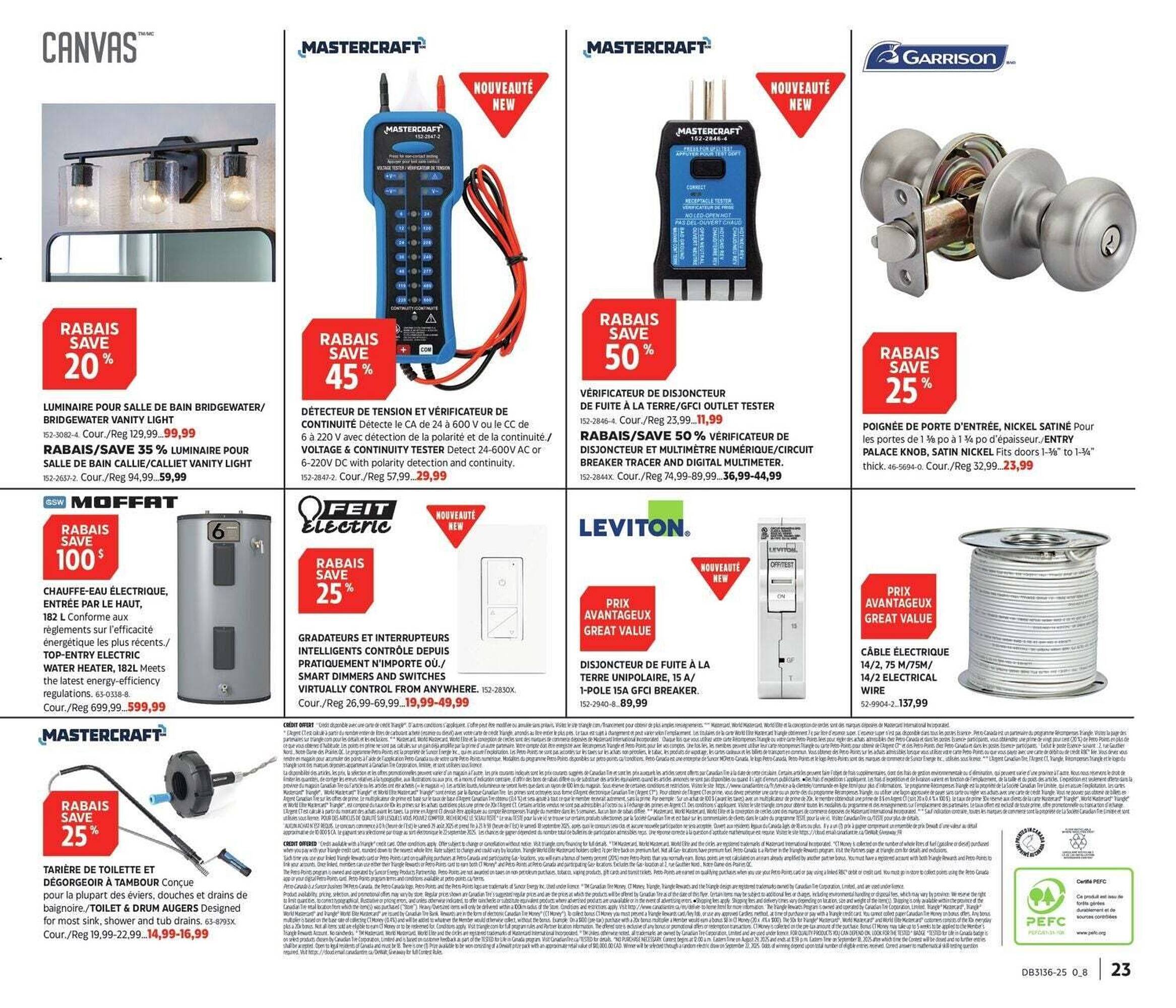 Canadian Tire flyer
