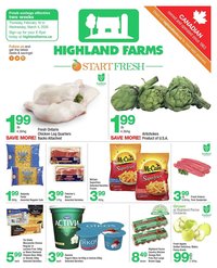 Highland Farms flyer