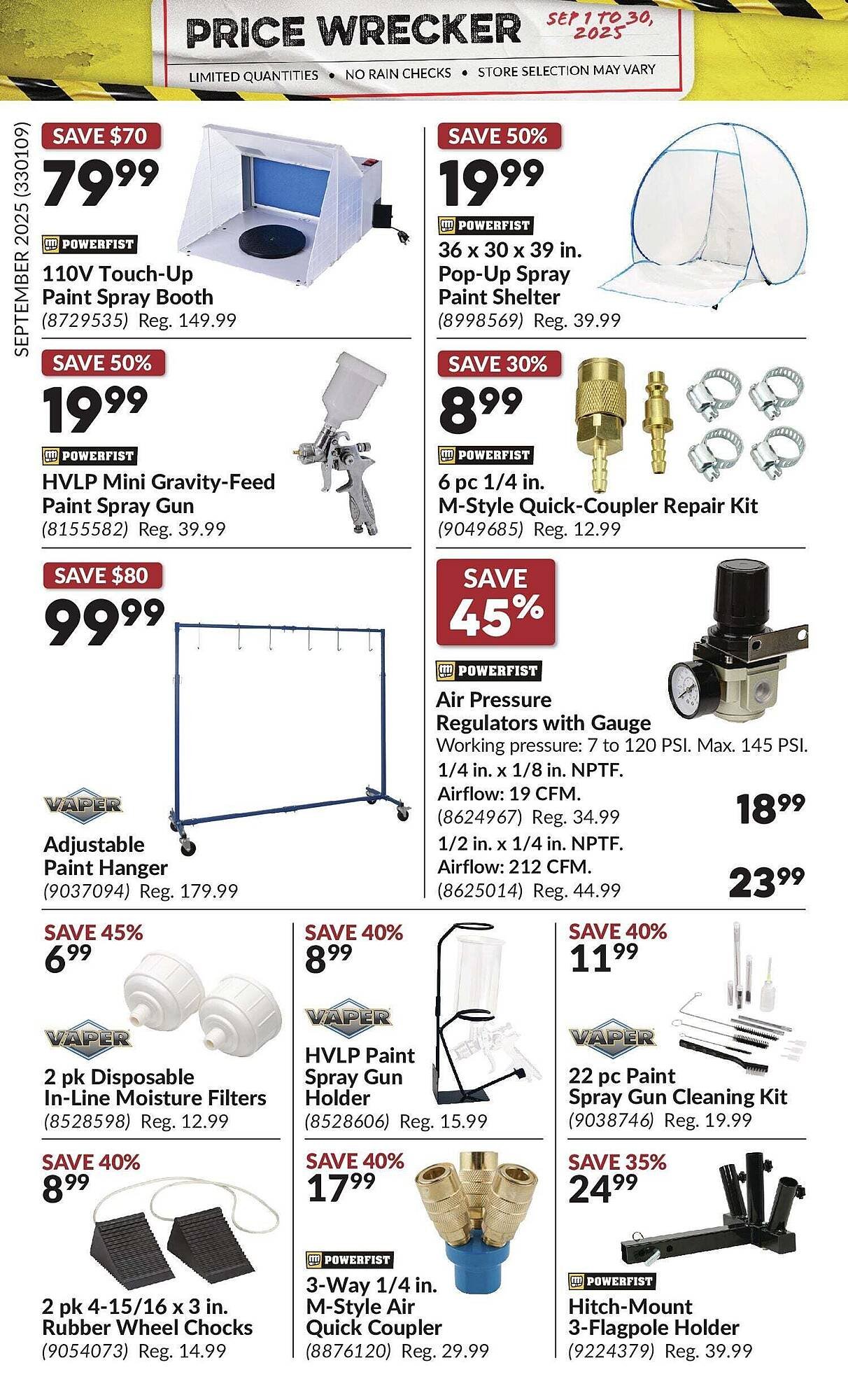 Princess Auto flyer