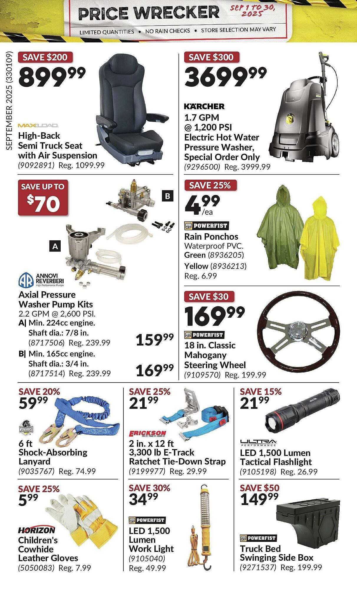 Princess Auto flyer