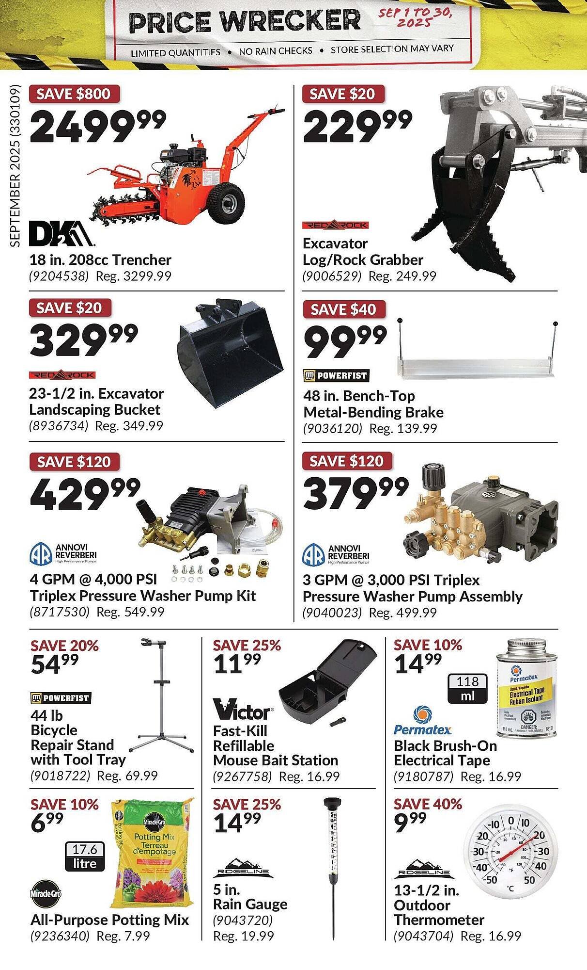 Princess Auto flyer