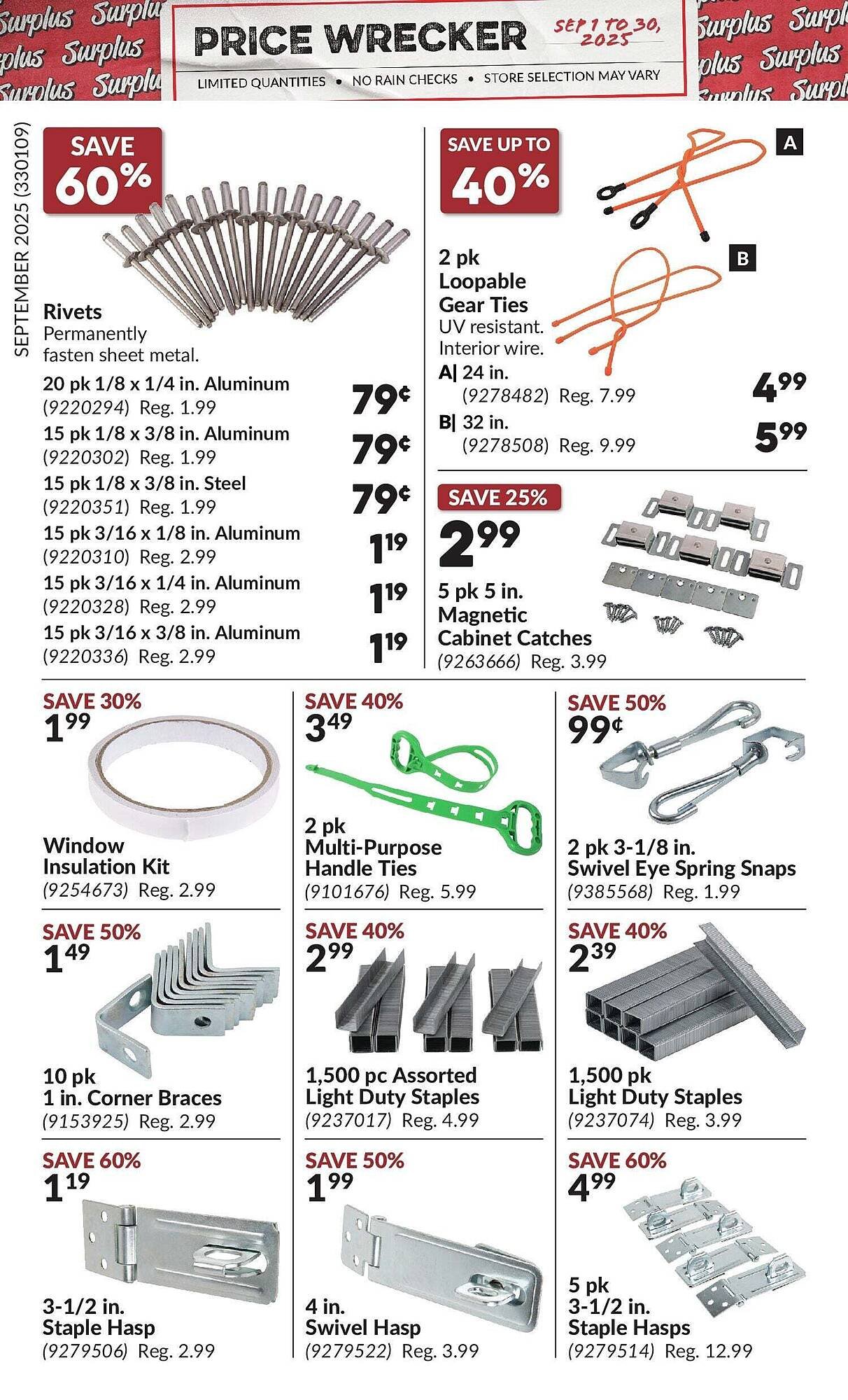 Princess Auto flyer