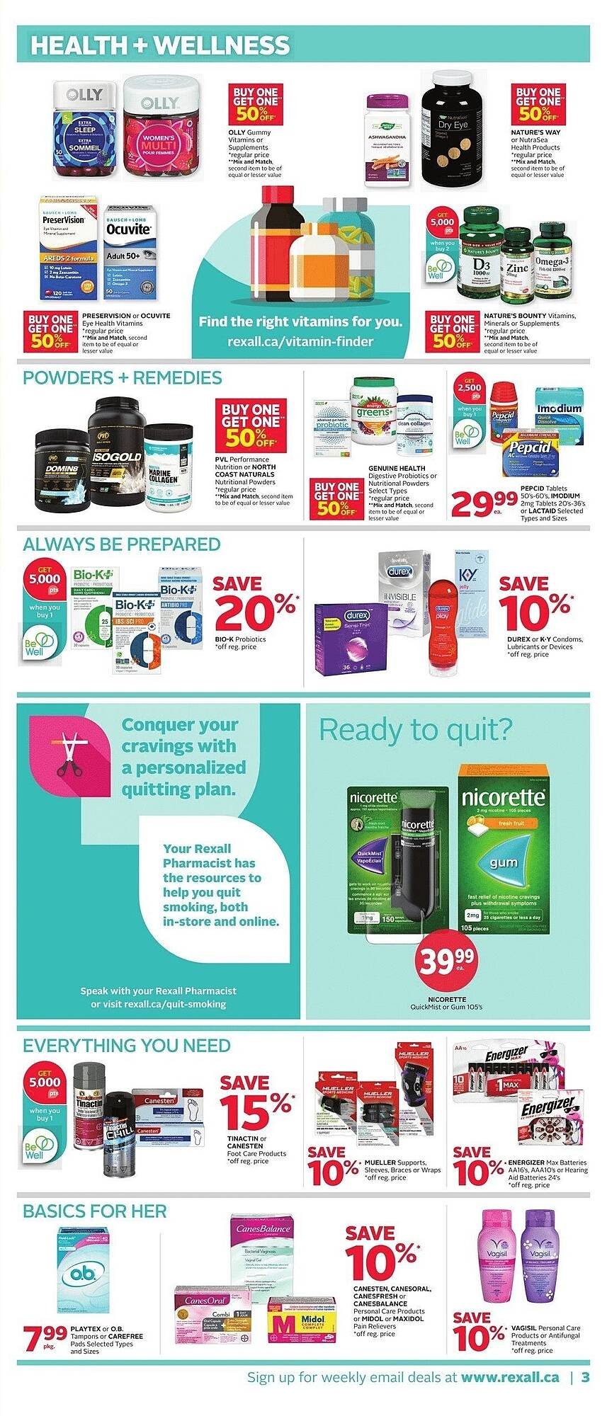Rexall flyer