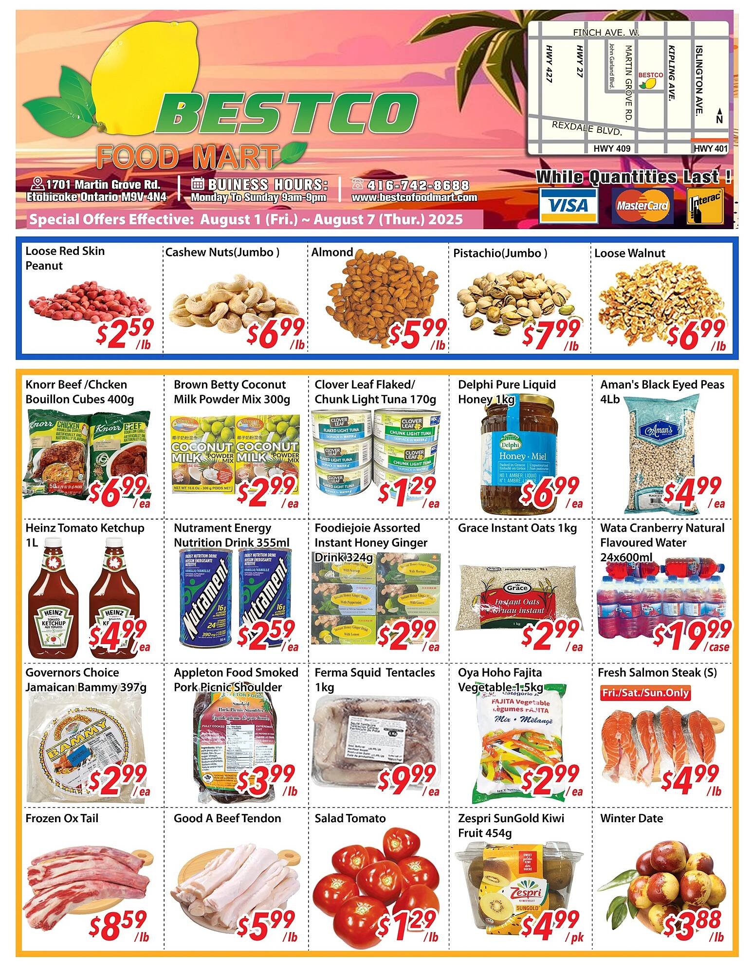 Bestco Food Mart flyer (2025-08-01 - 2025-08-07) | 1