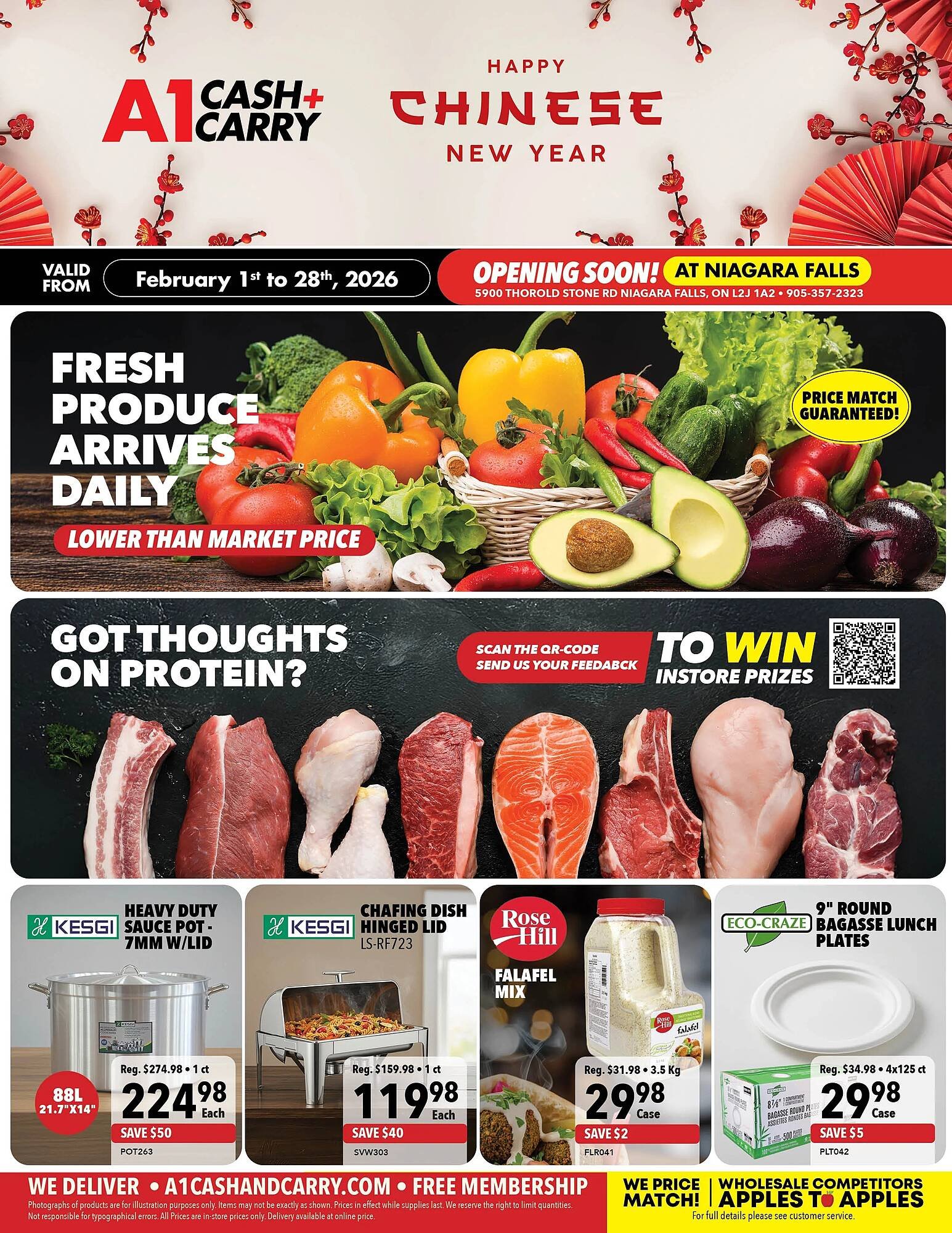 A1 Cash And Carry flyer