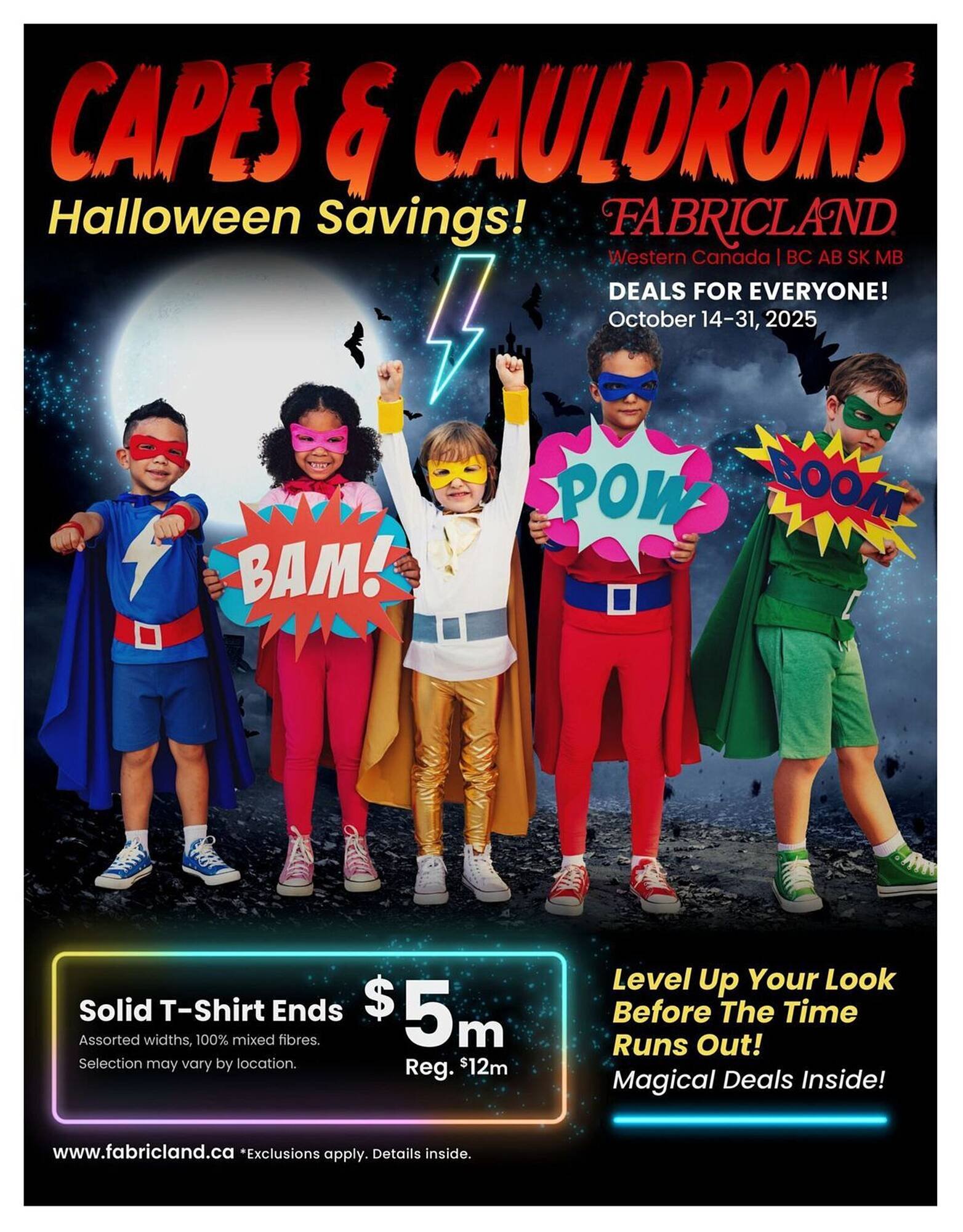 Fabricland flyer (2025-10-14 - 2025-10-31) | 1