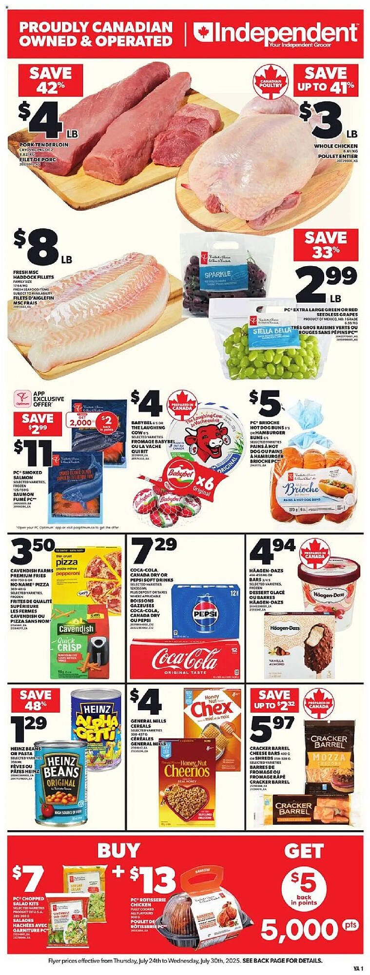 Independent Grocer flyer