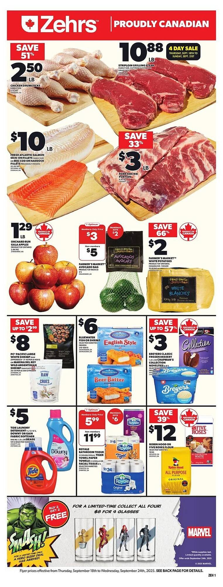 Zehrs Markets weekly ad (2025-09-18 - 2025-09-25) | 1