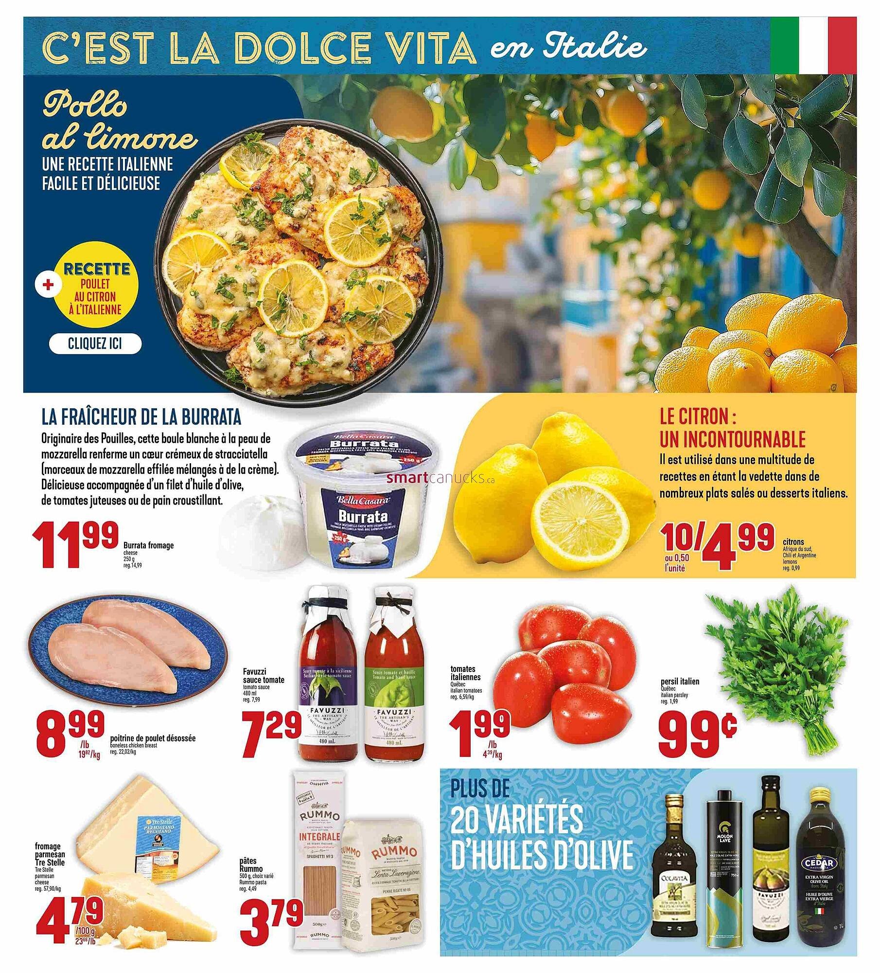 Marché Adonis flyer