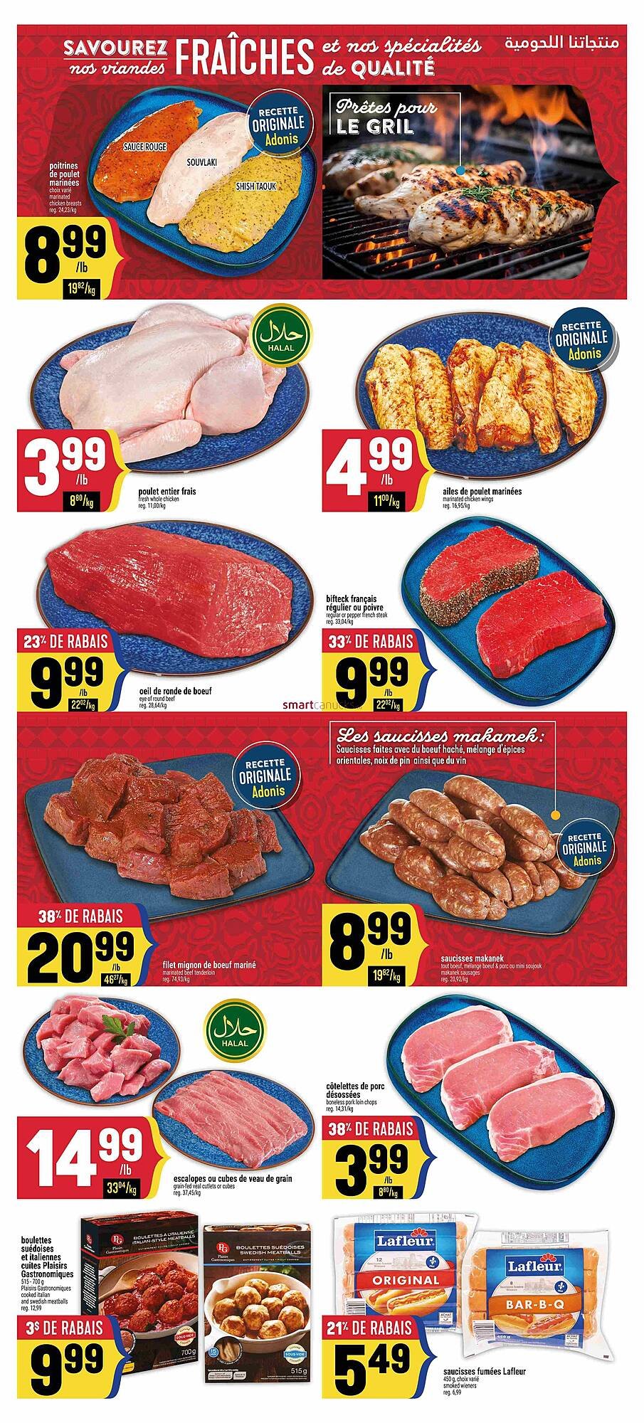 Marché Adonis flyer