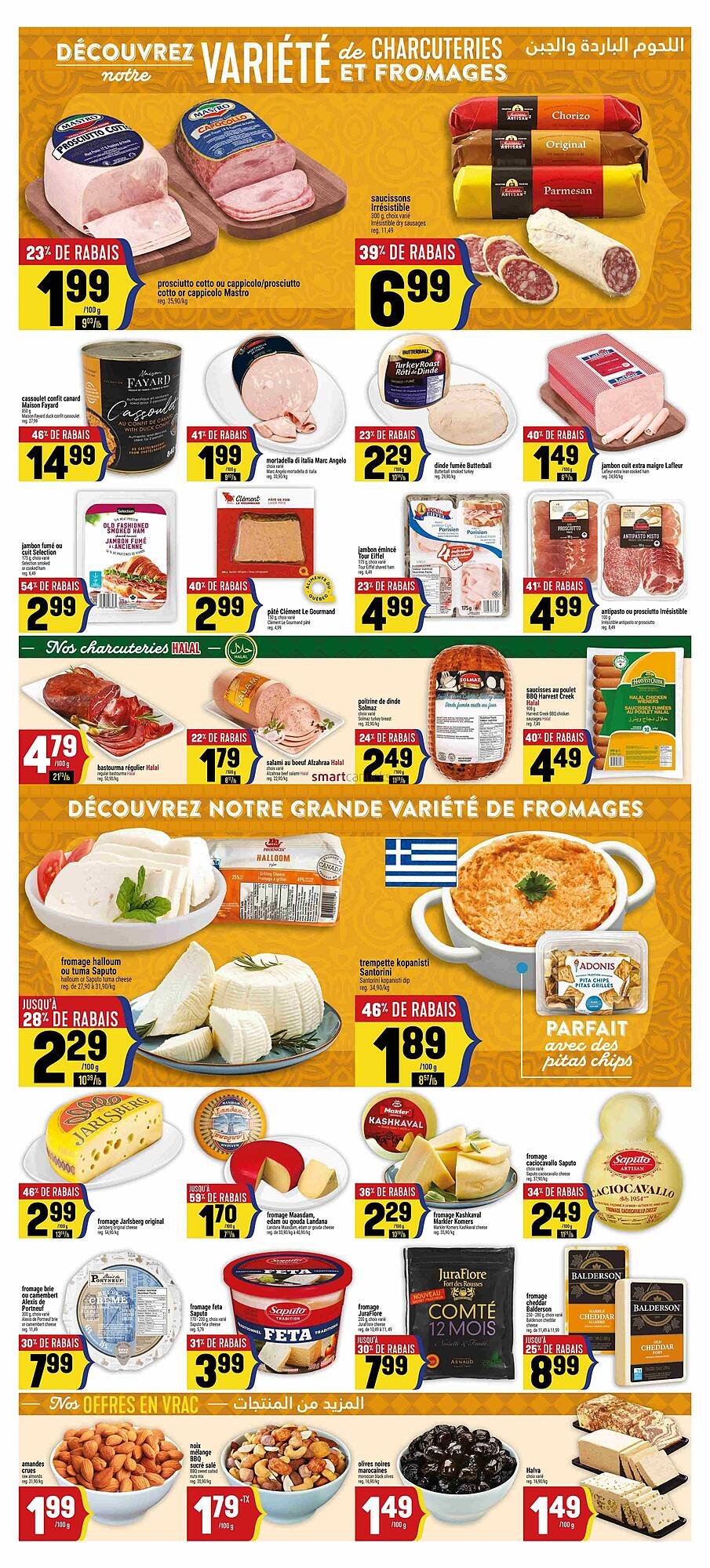 Marché Adonis flyer