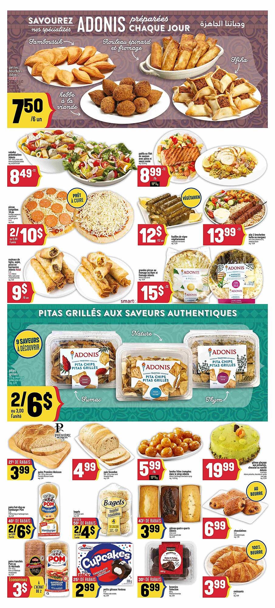 Marché Adonis flyer
