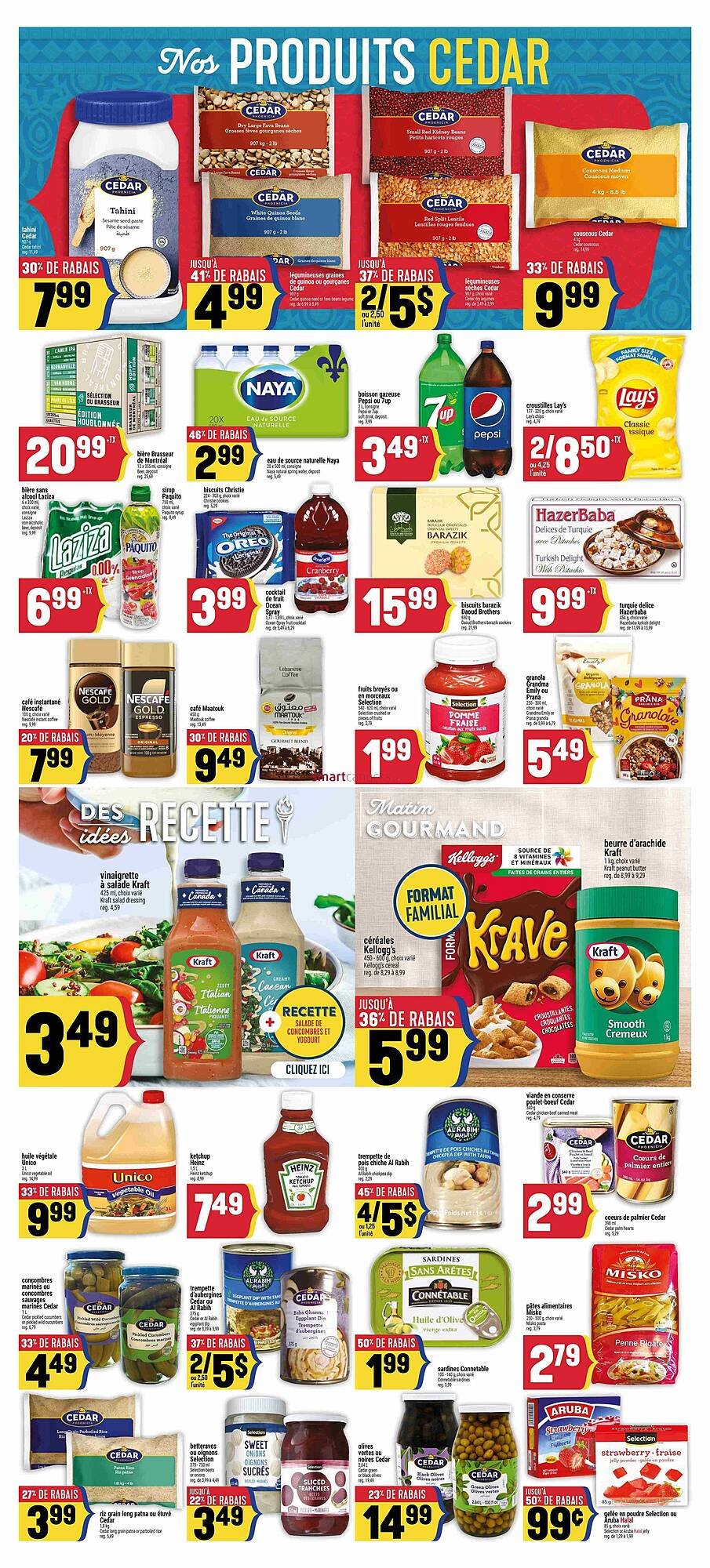 Marché Adonis flyer