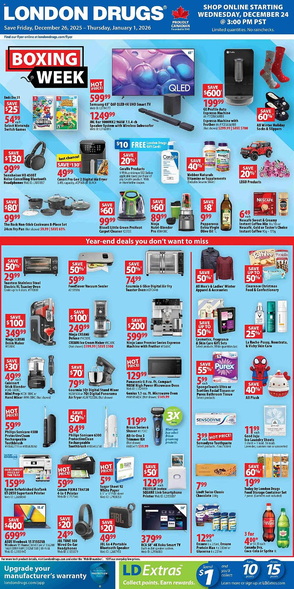 London Drugs flyer (2025-12-26 - 2026-01-02) | 1