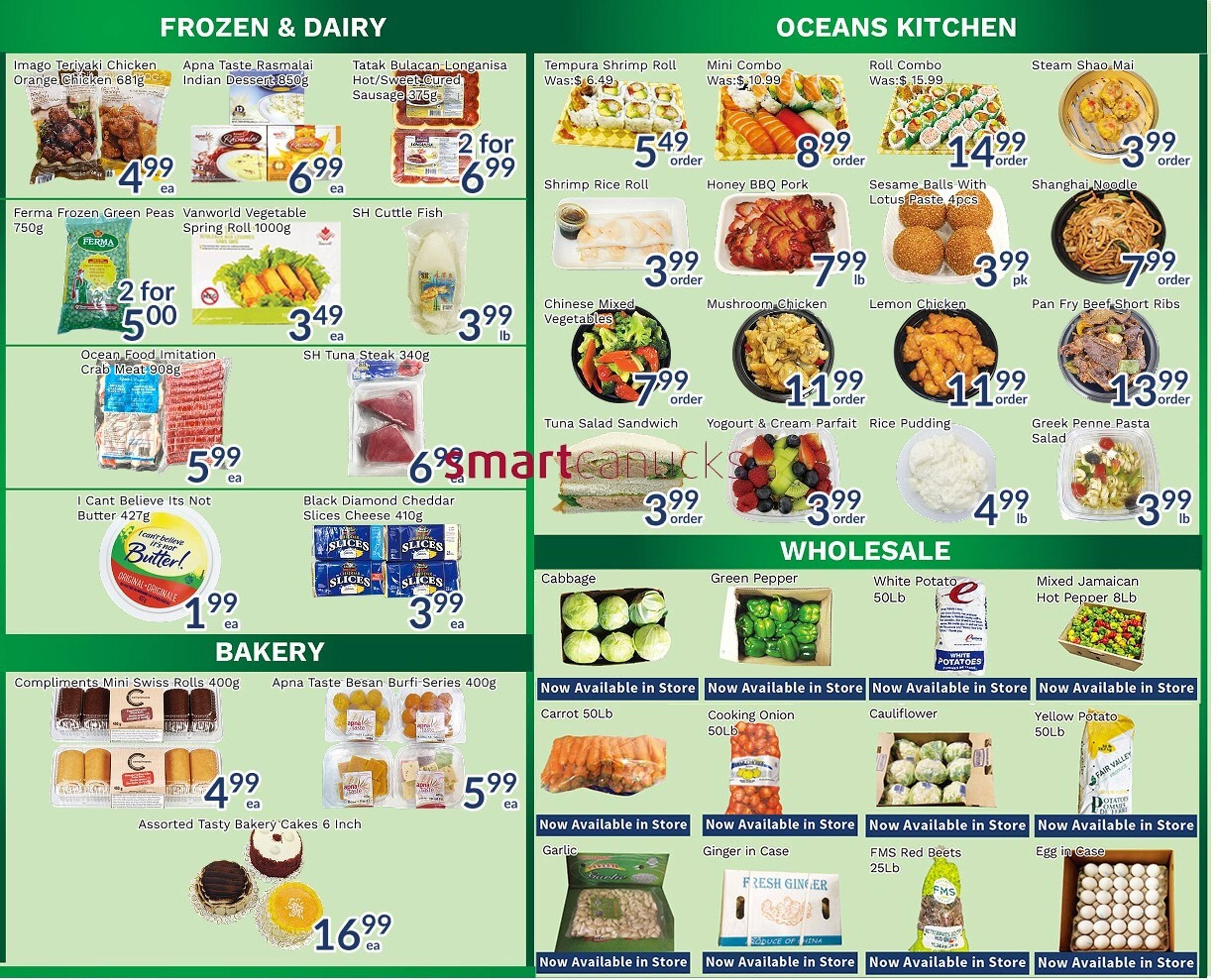 Oceans Fresh Food Market flyer