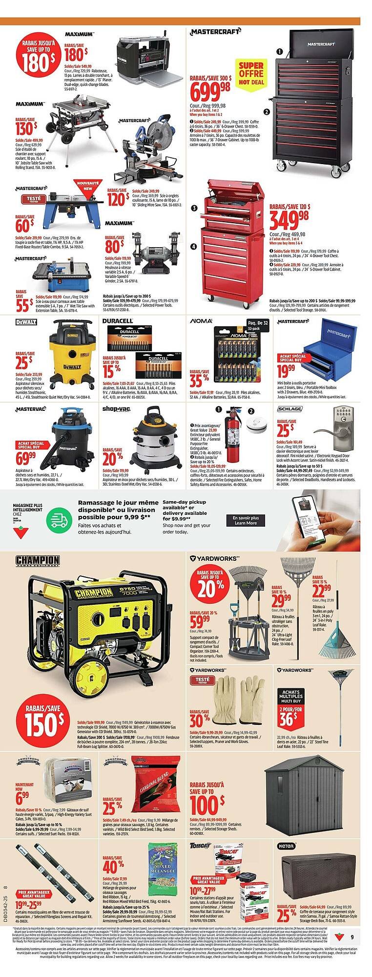 Canadian Tire flyer