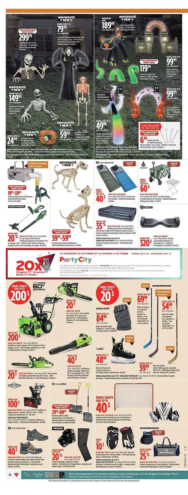 Canadian Tire flyer
