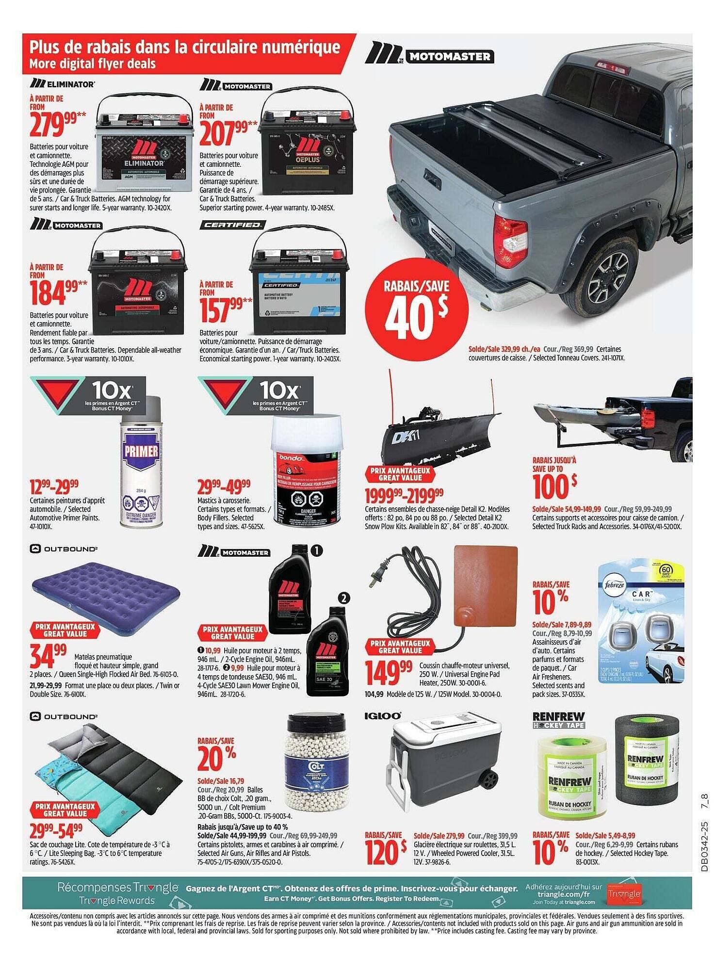 Canadian Tire flyer