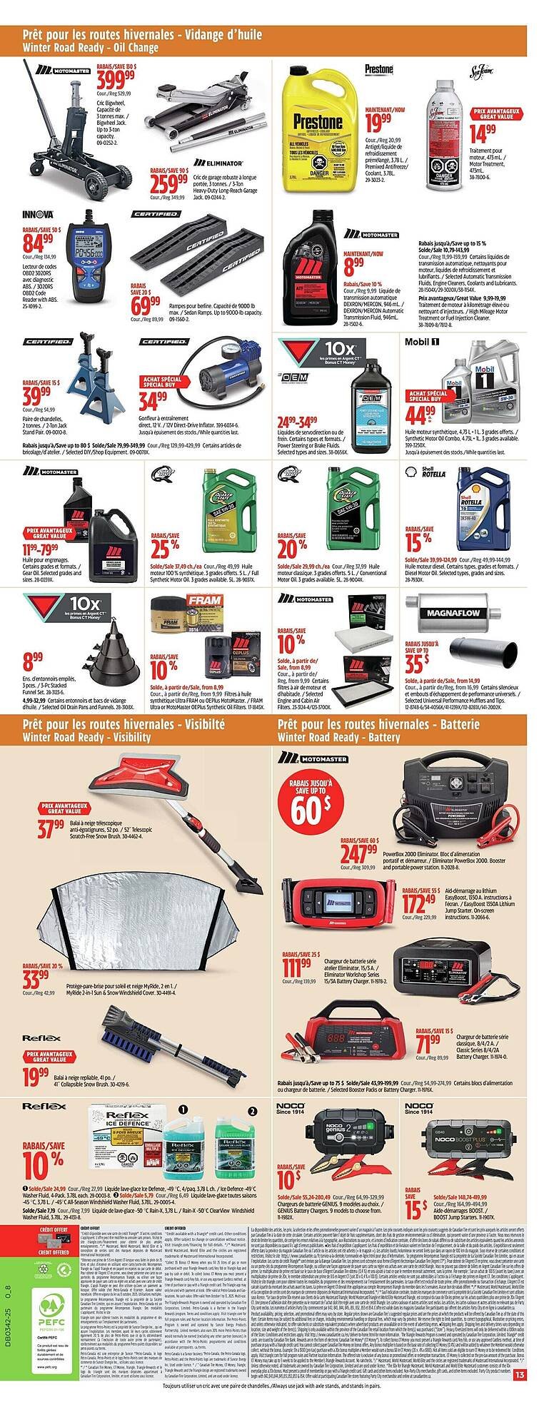Canadian Tire flyer