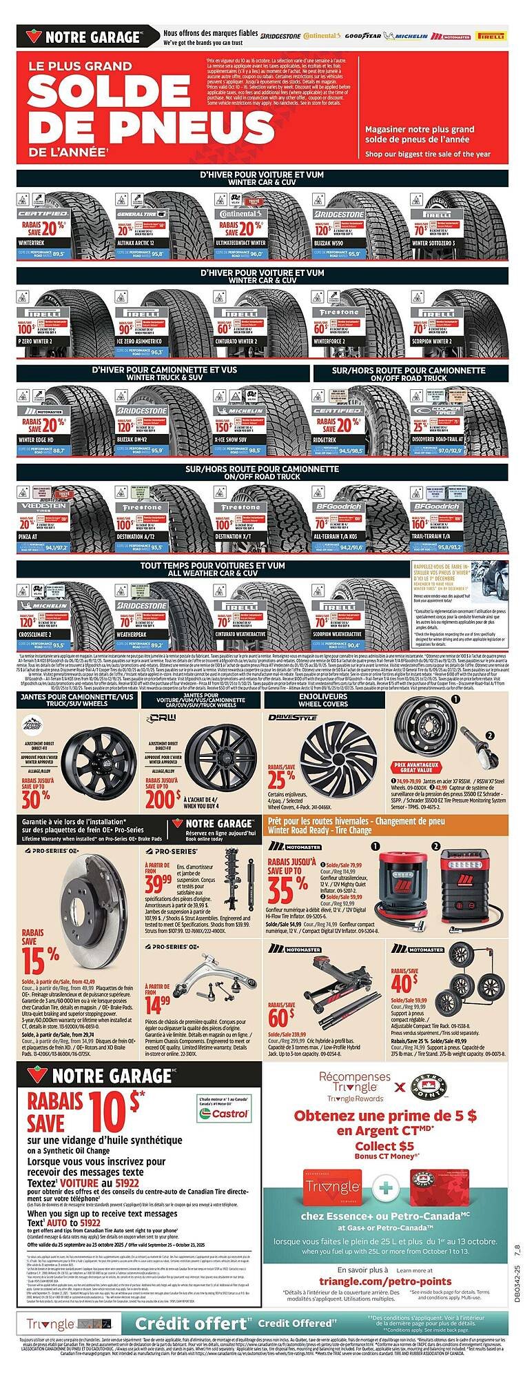 Canadian Tire flyer