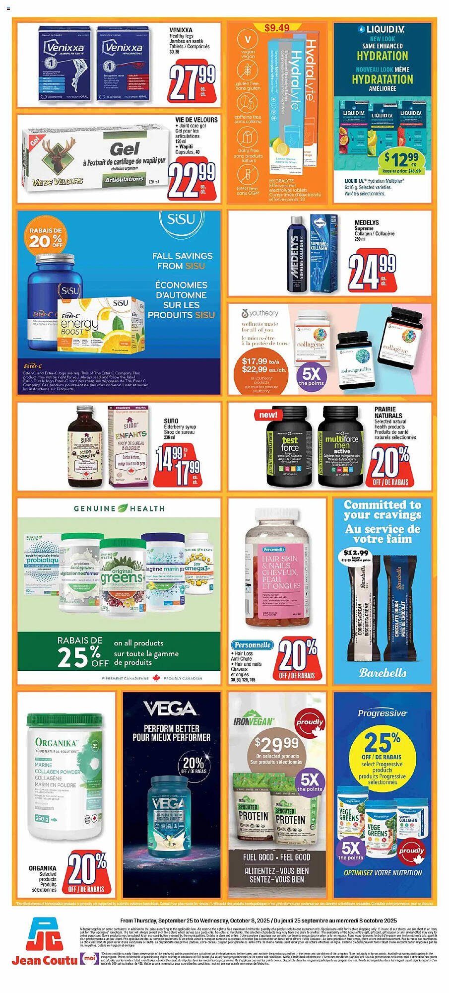 Jean Coutu flyer