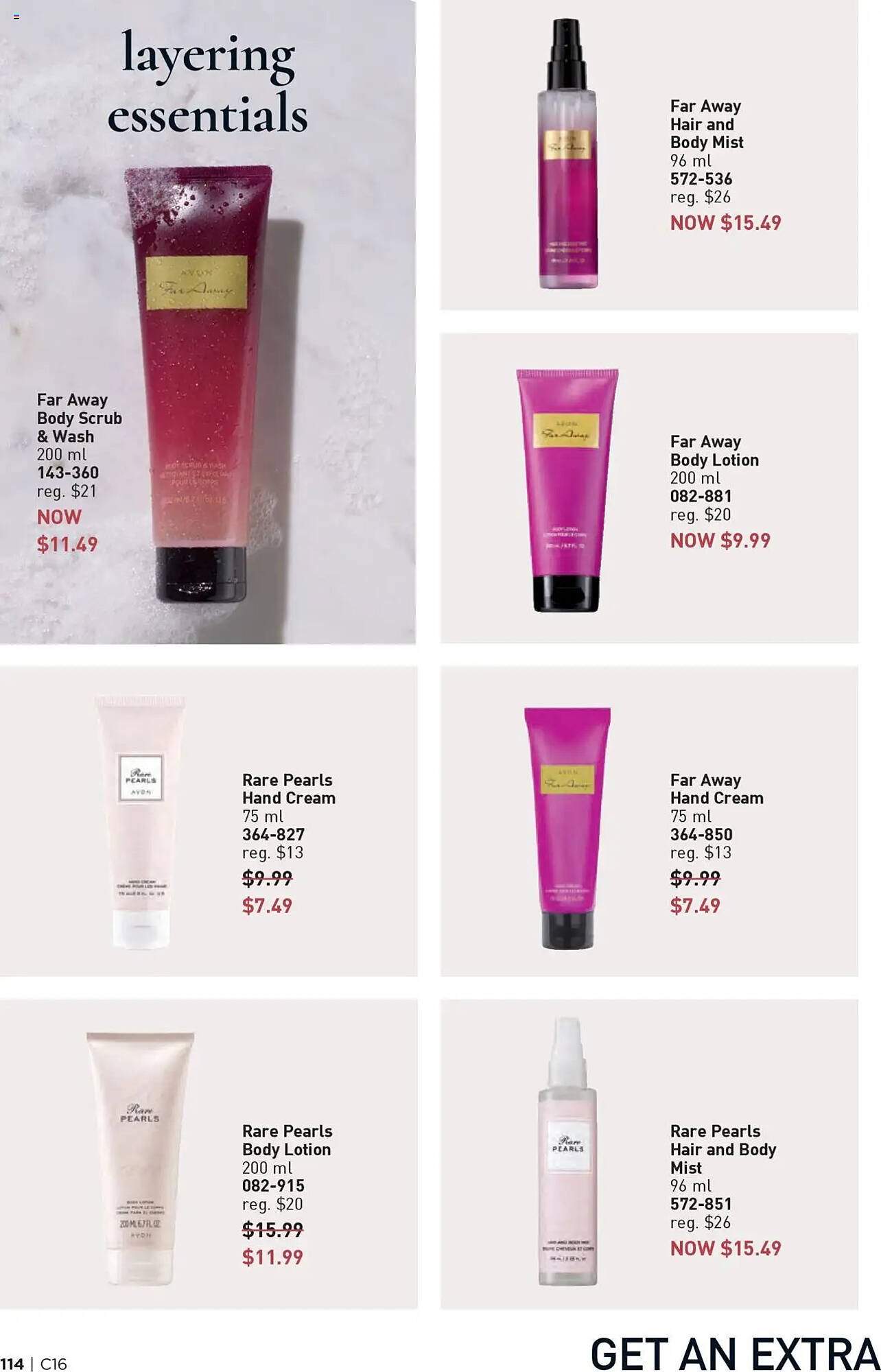 AVON flyer