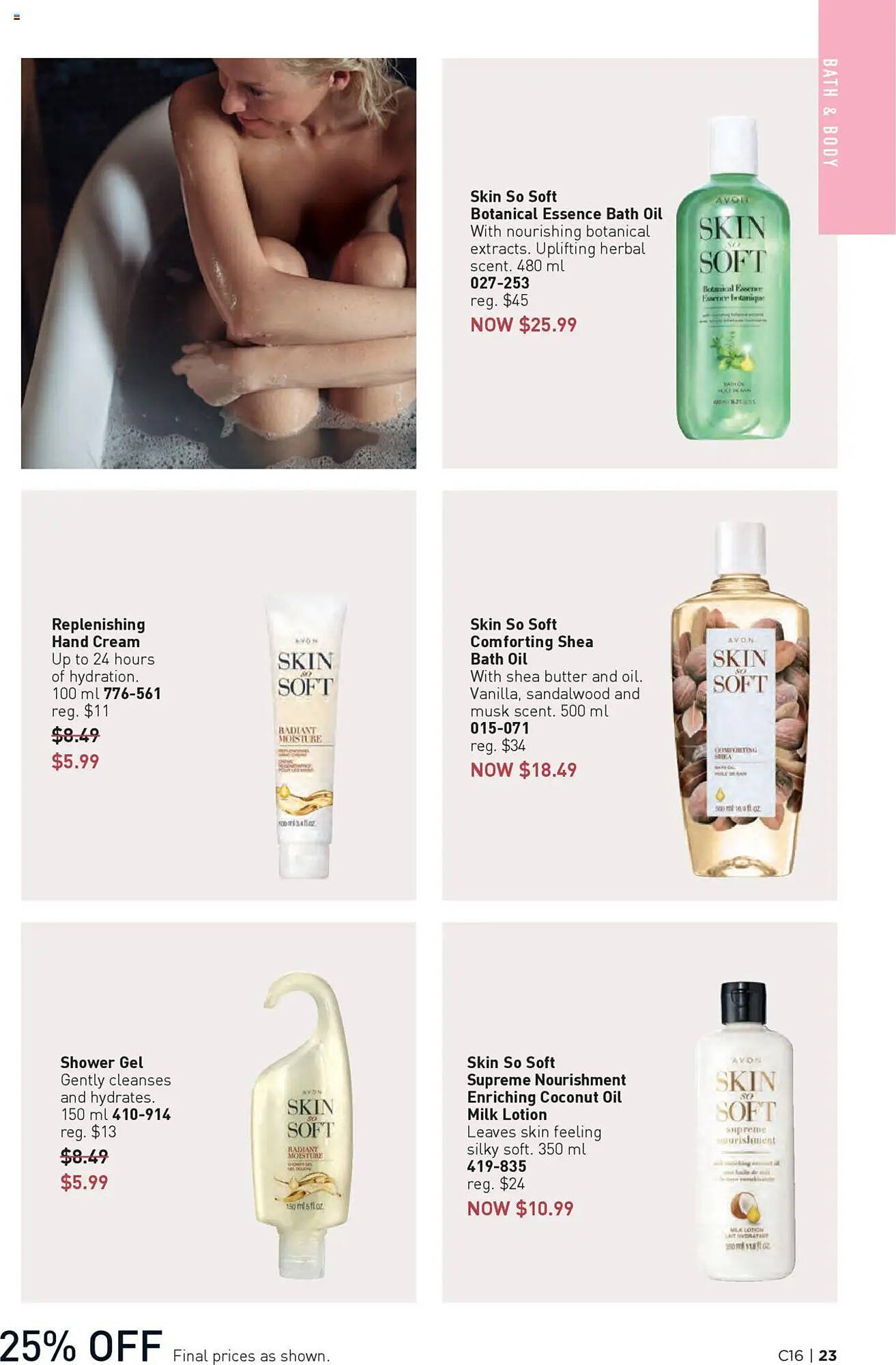 AVON flyer