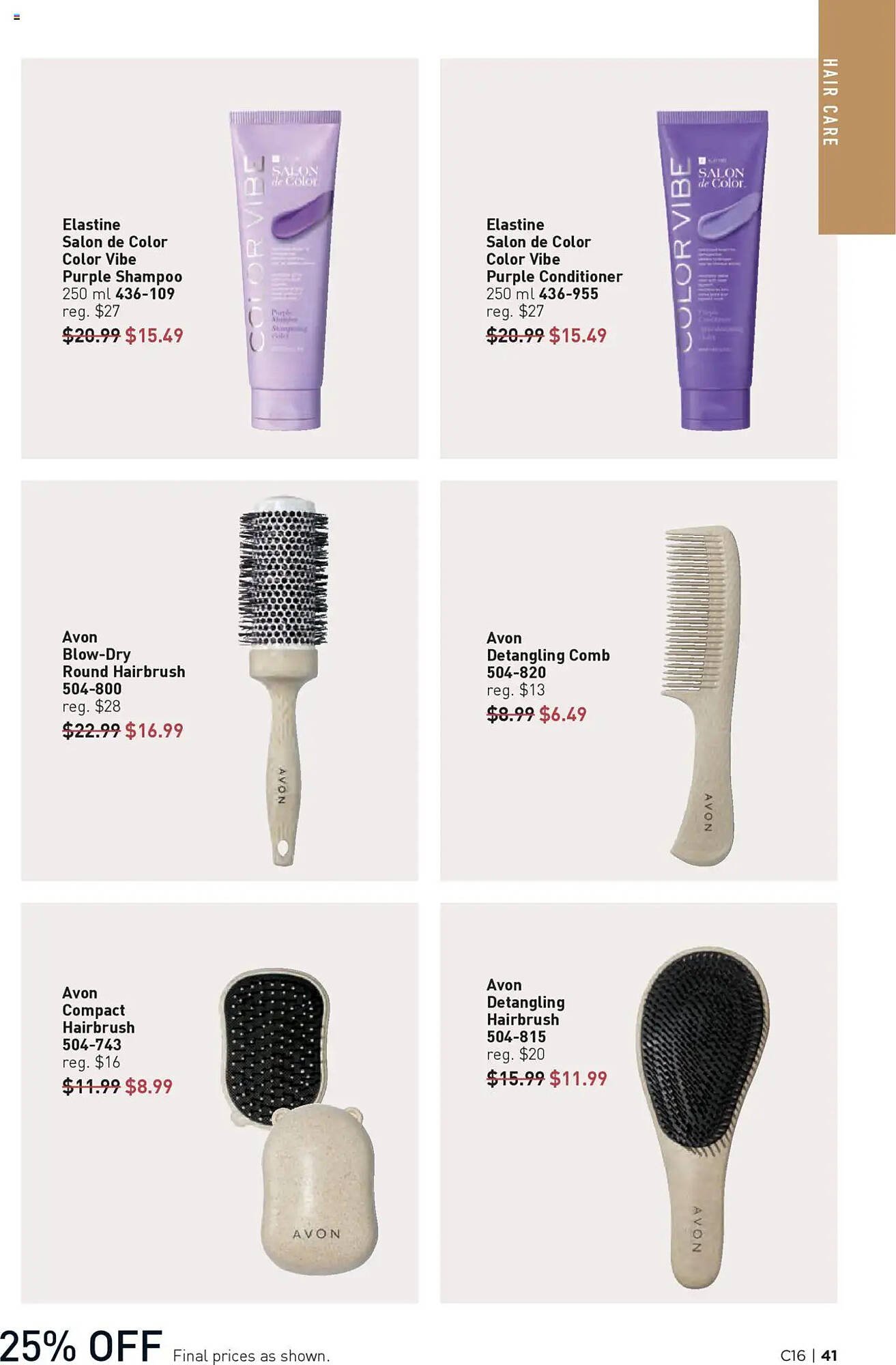 AVON flyer
