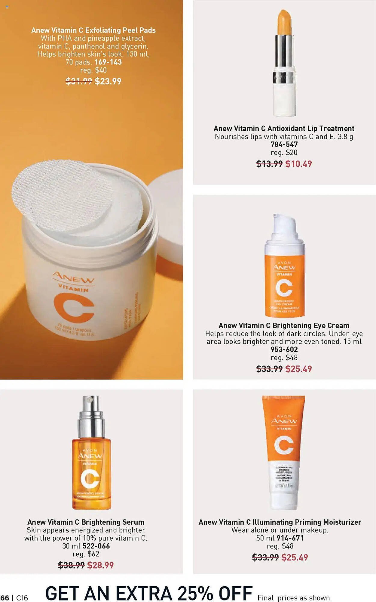 AVON flyer