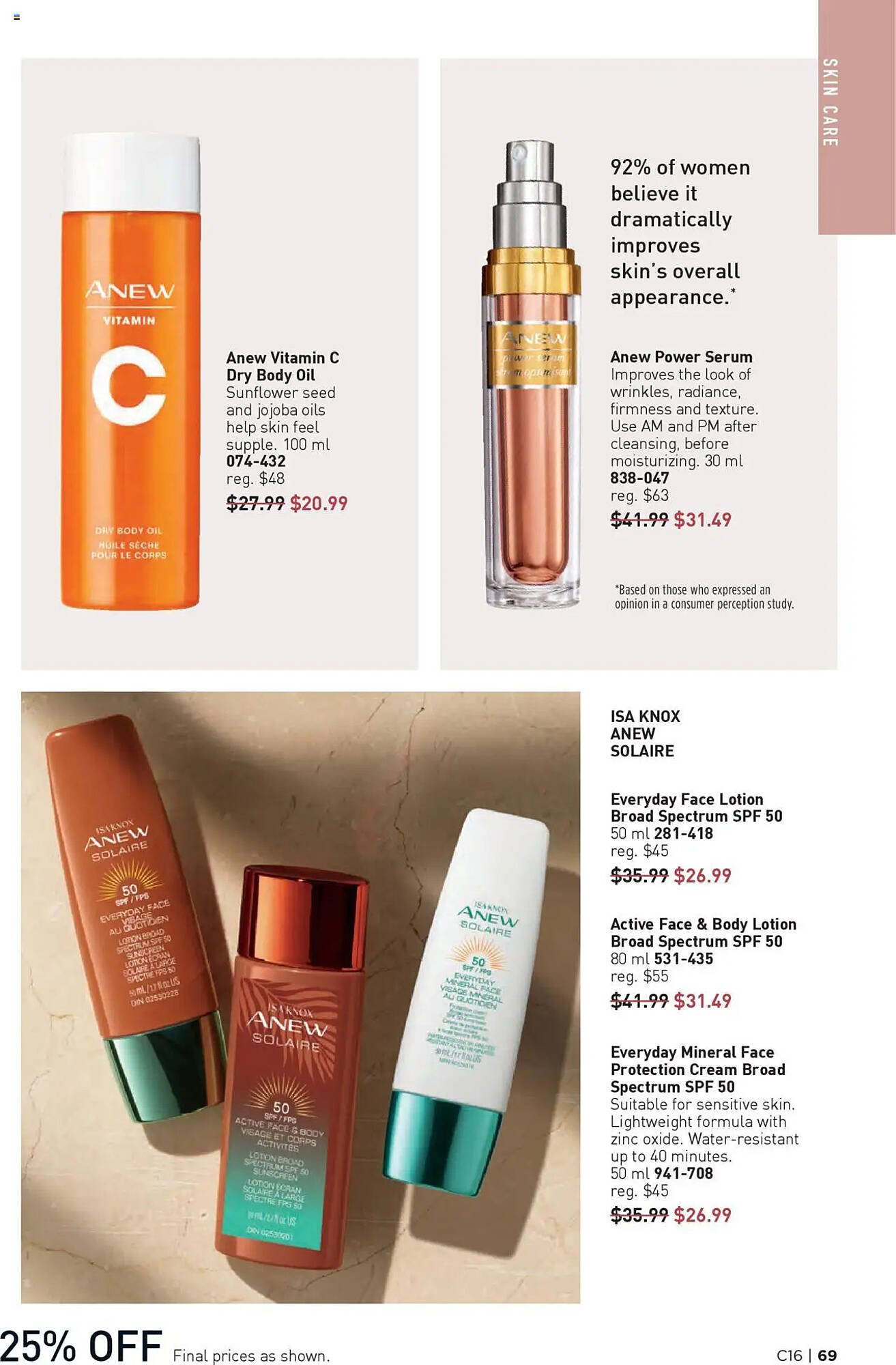 AVON flyer