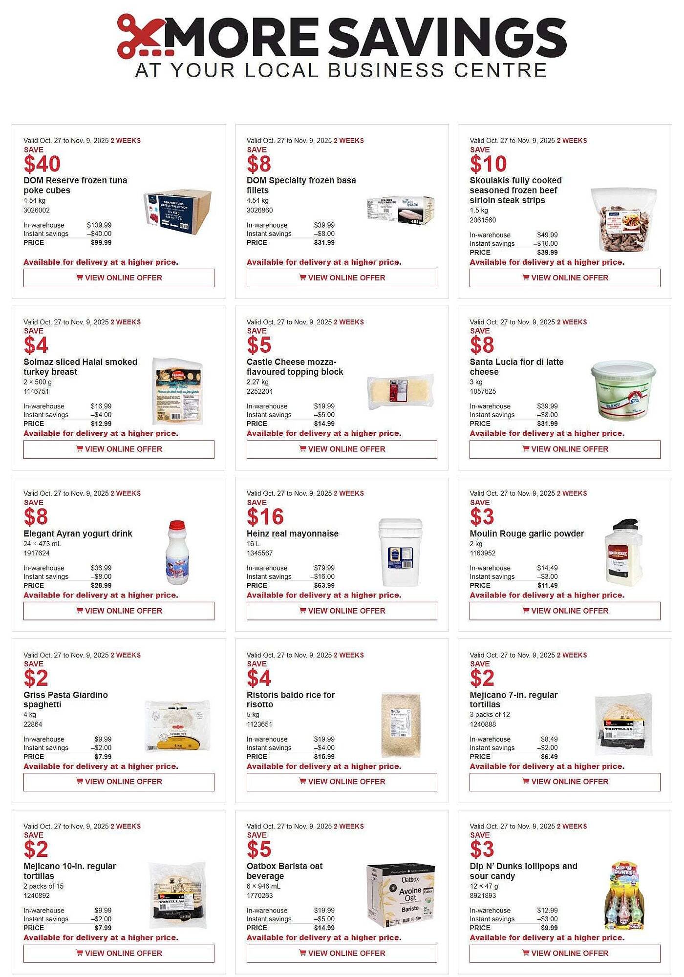 Costco flyer (2025-10-27 - 2025-11-10) | 1