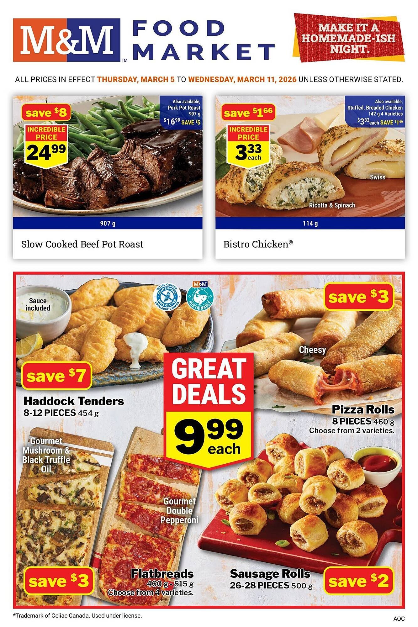 M &amp; M Food Market flyer (2026-03-05 - 2026-03-12) | 1