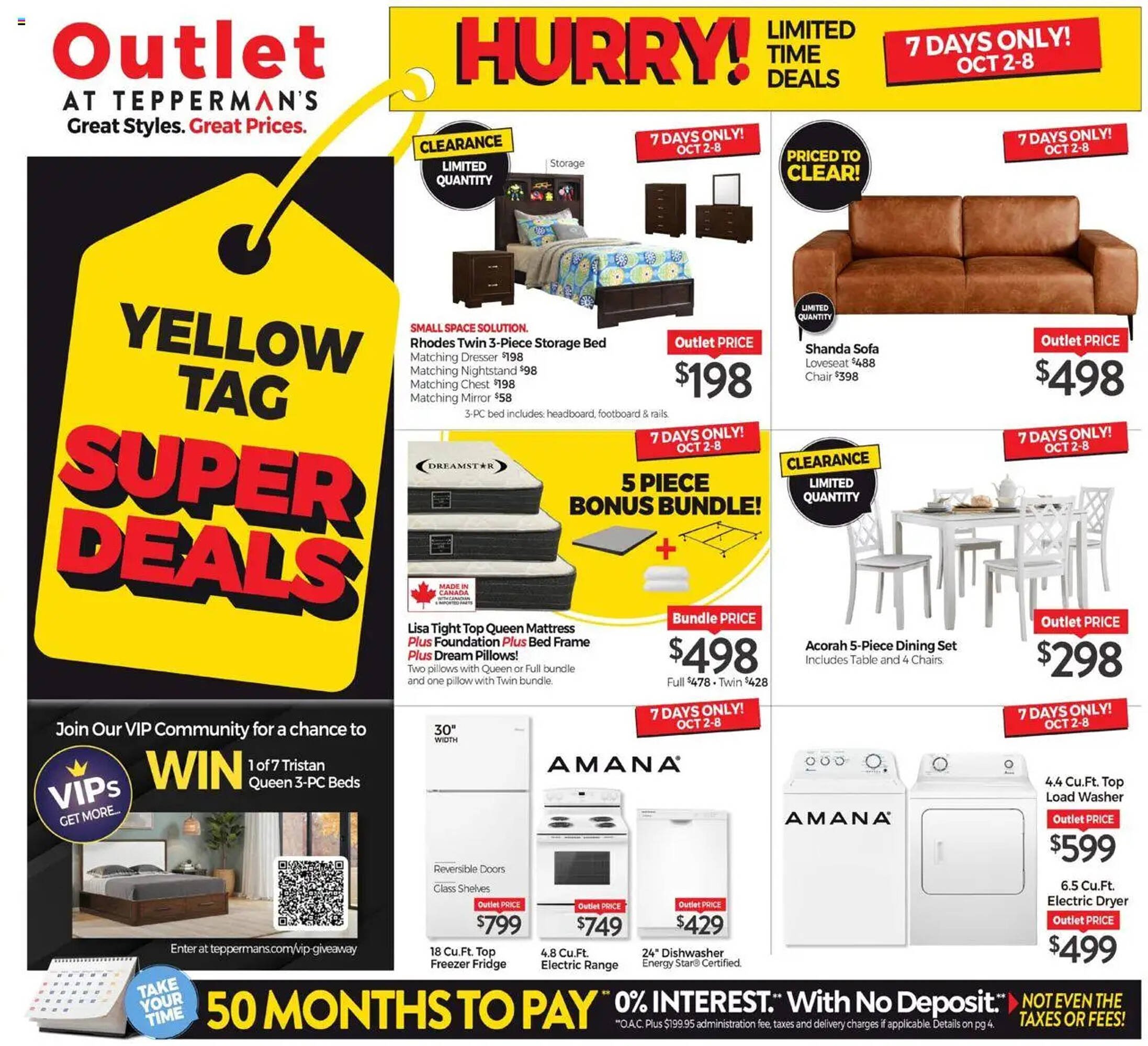 Tepperman's flyer