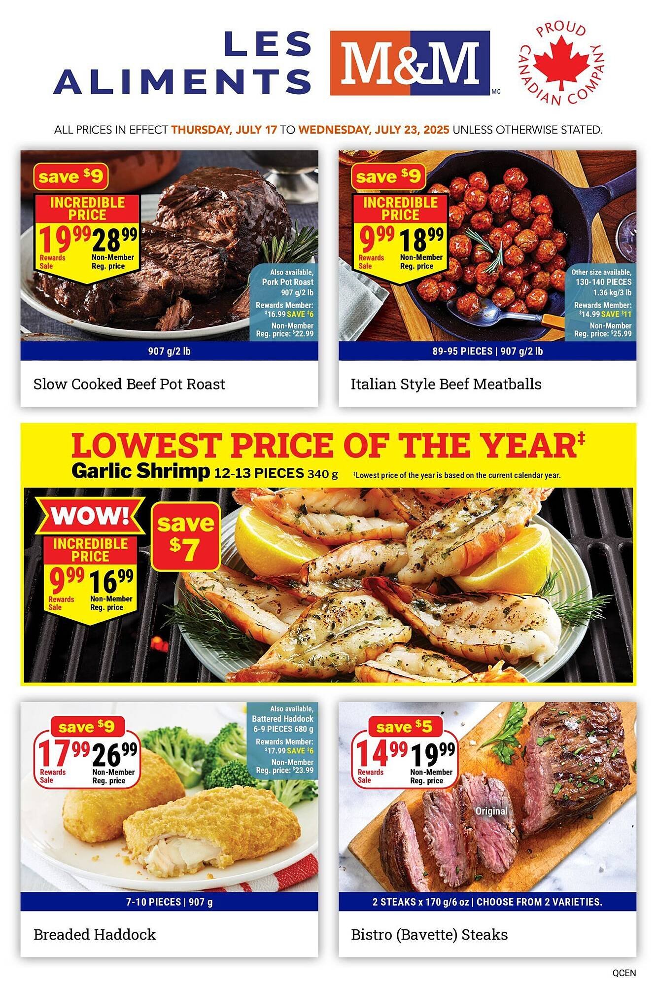 M &amp; M Food Market flyer (2025-07-17 - 2025-07-23) | 1