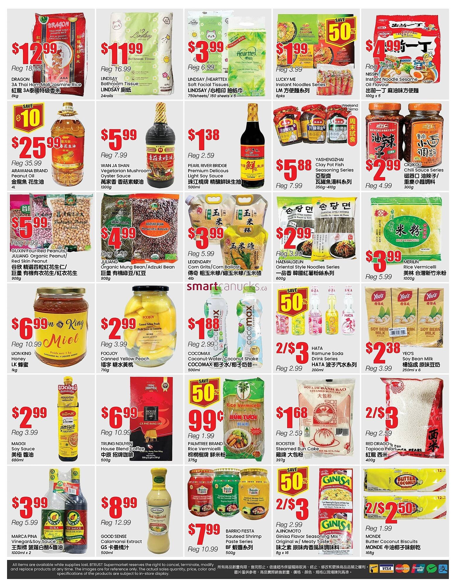 Btrust Supermarket flyer