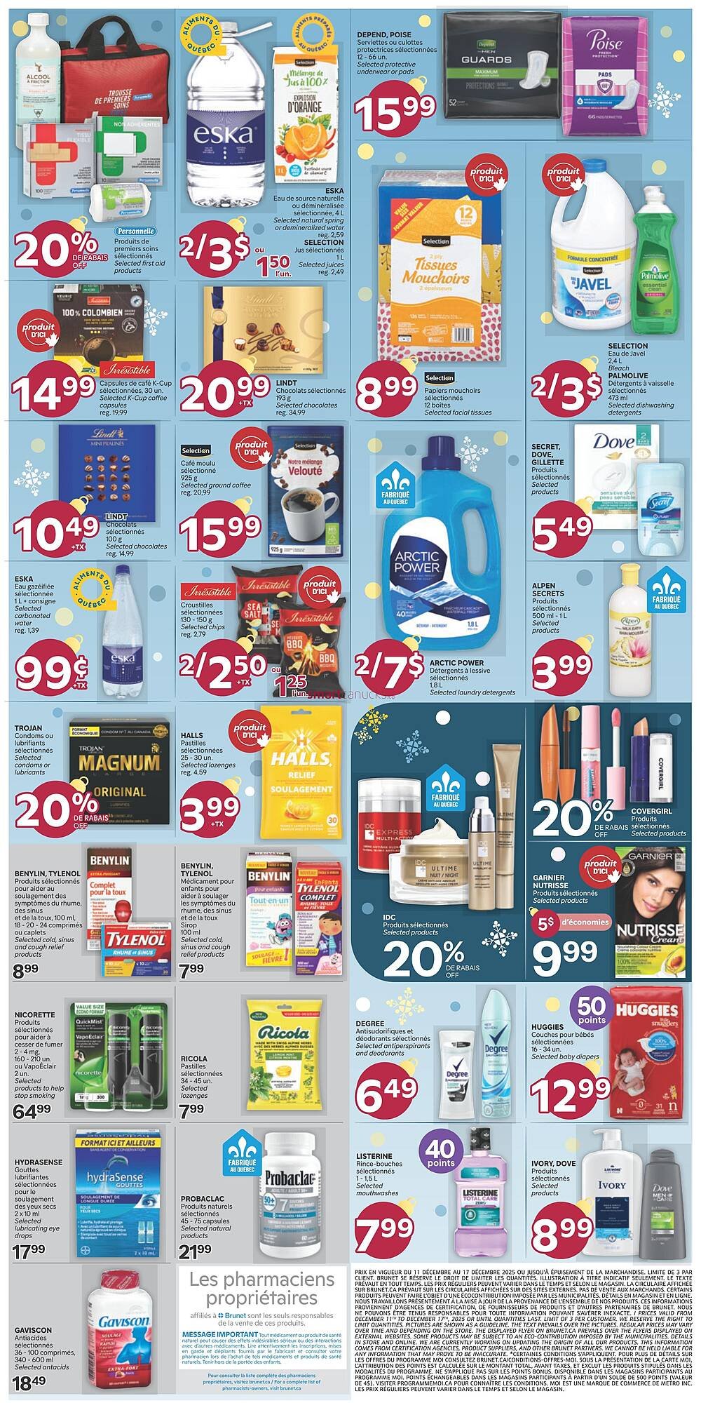 Brunet flyer (2025-12-11 - 2025-12-17) | 2