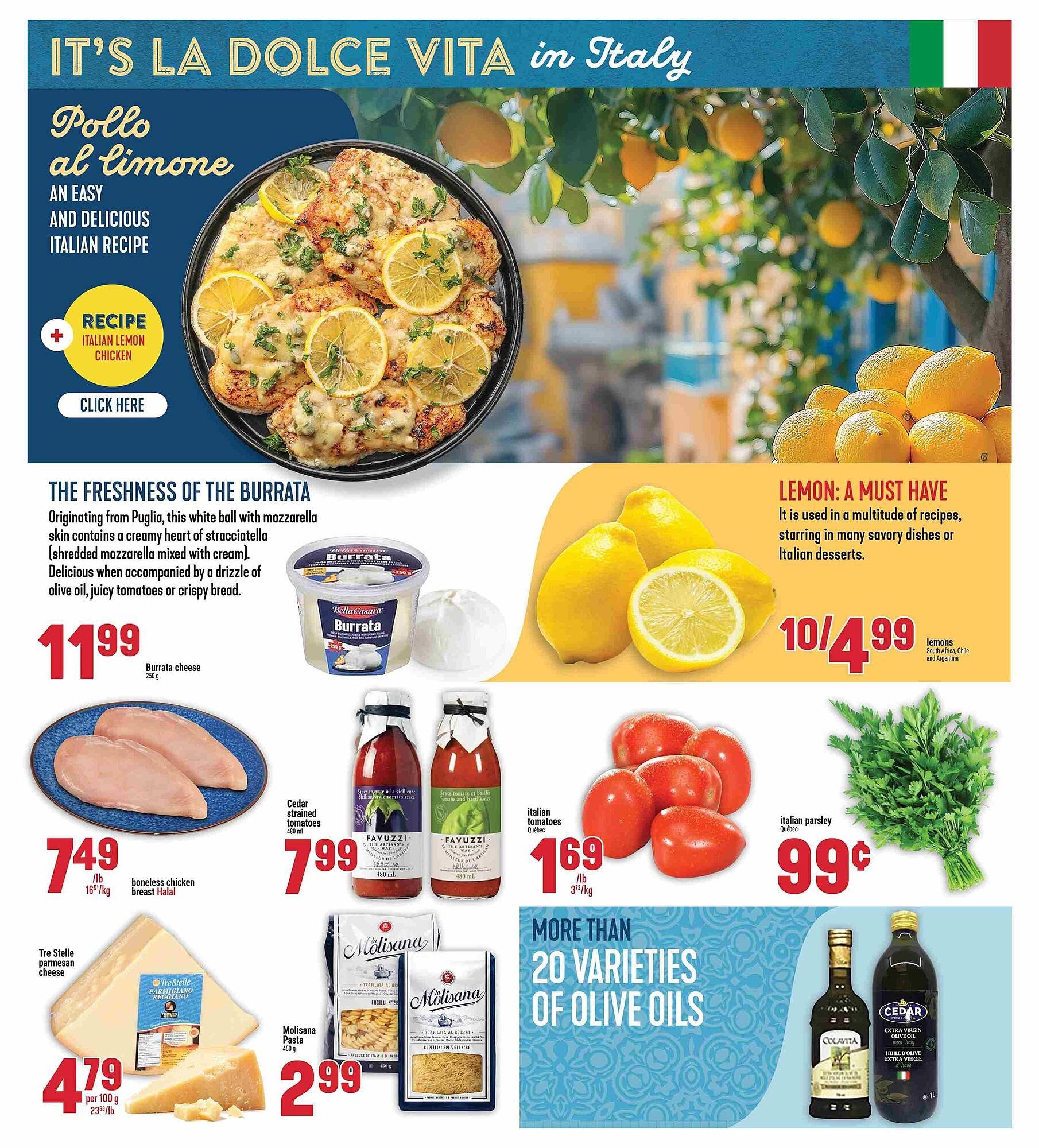 Marché Adonis flyer